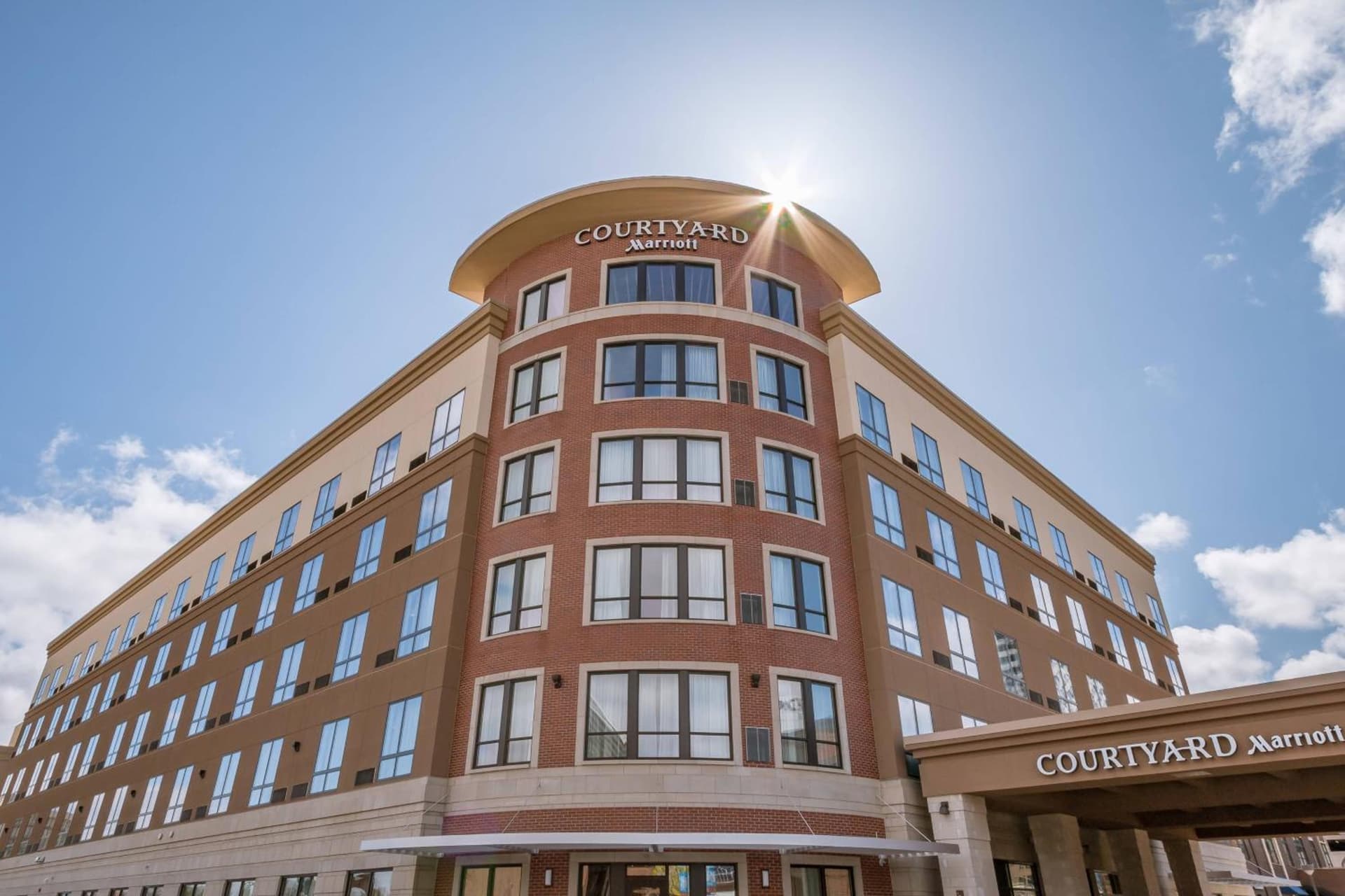 Courtyard by Marriott South Bend Downtown featured exterior or lobby in South Bend, IN — similar hotel