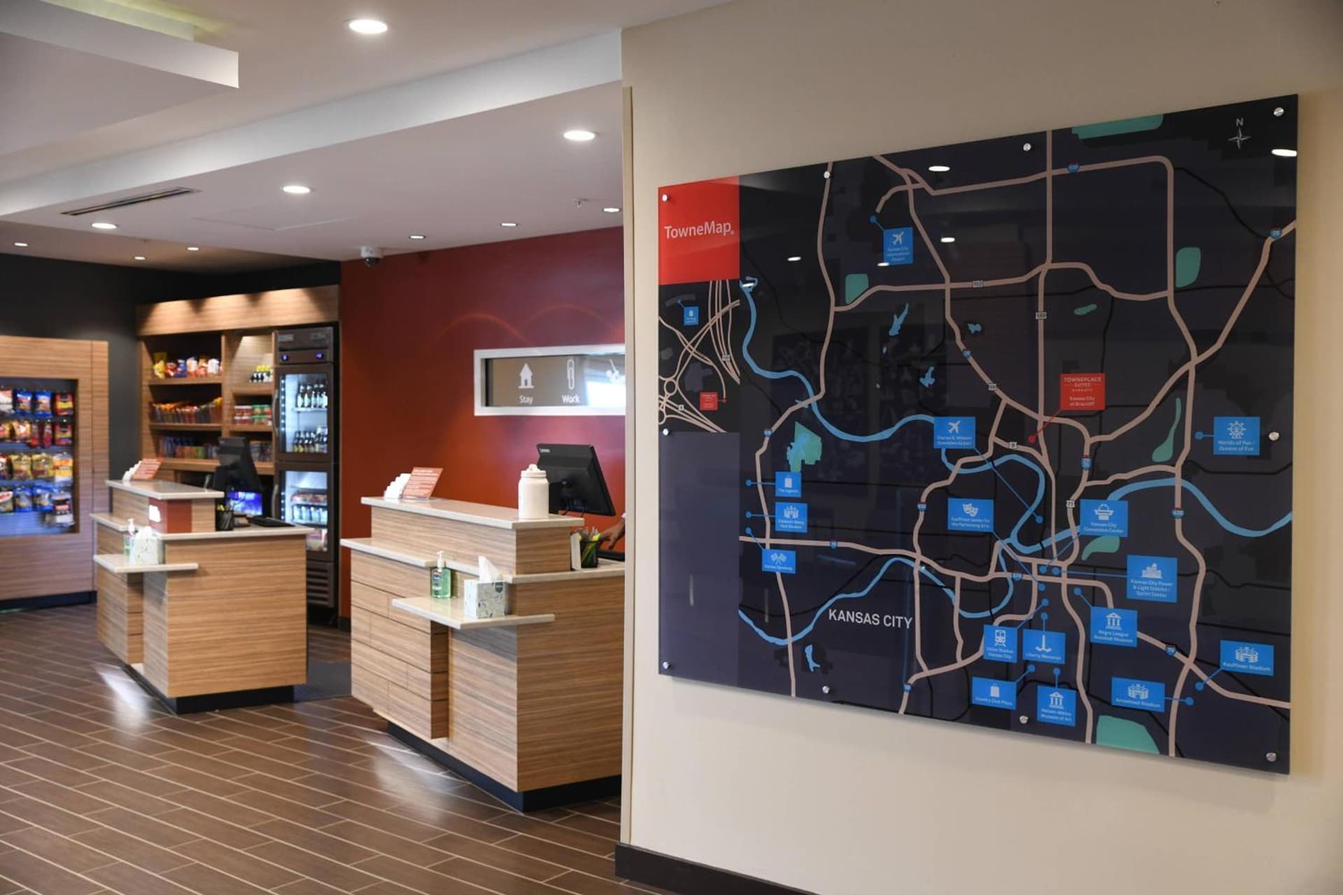 TownePlace Suites Kansas City At Briarcliff property views in Kansas City, MO — gallery photo 3