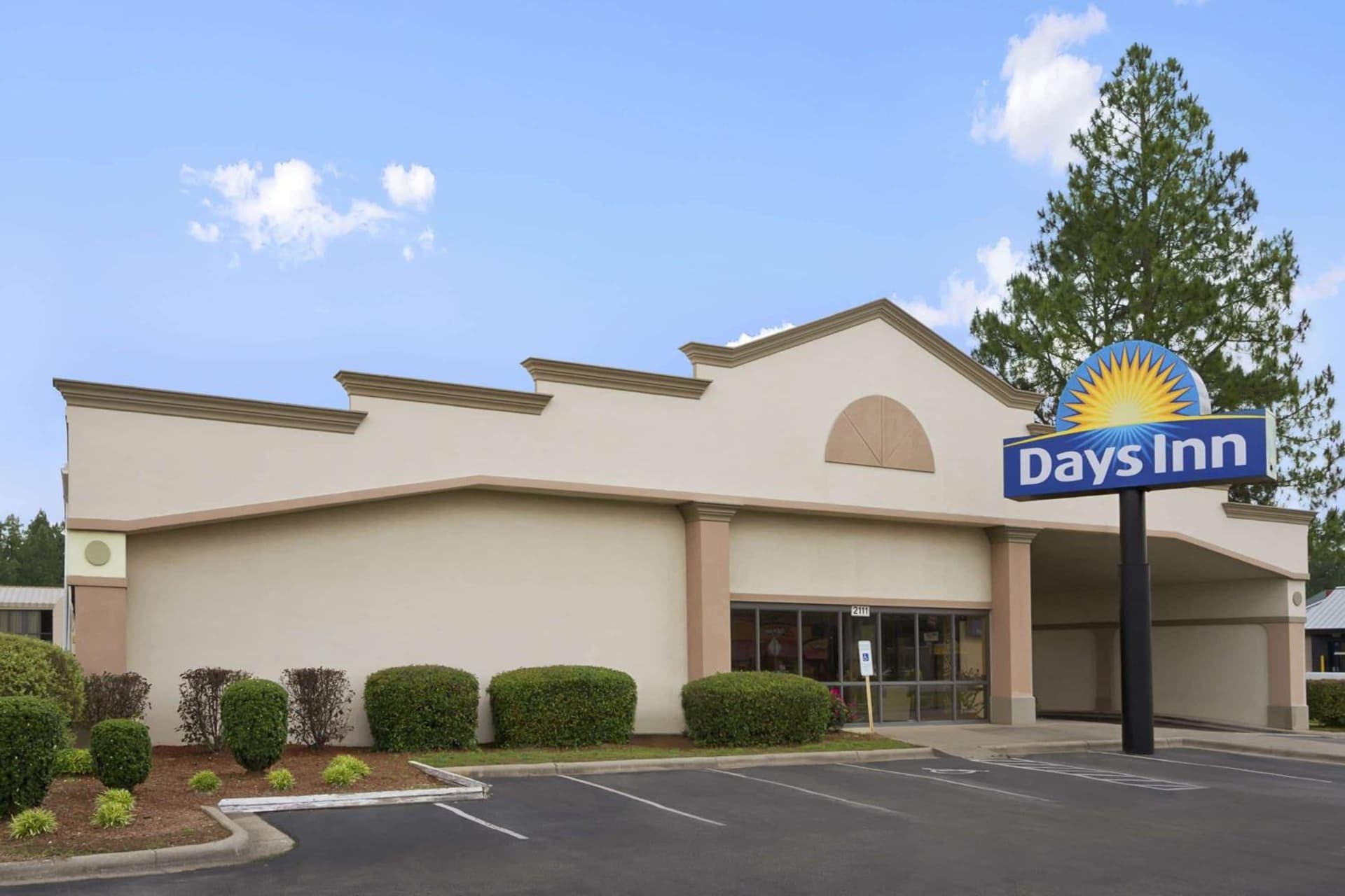 Days Inn by Wyndham Fayetteville-South/I-95 Exit 49 featured exterior or lobby in Fayetteville, NC — similar hotel