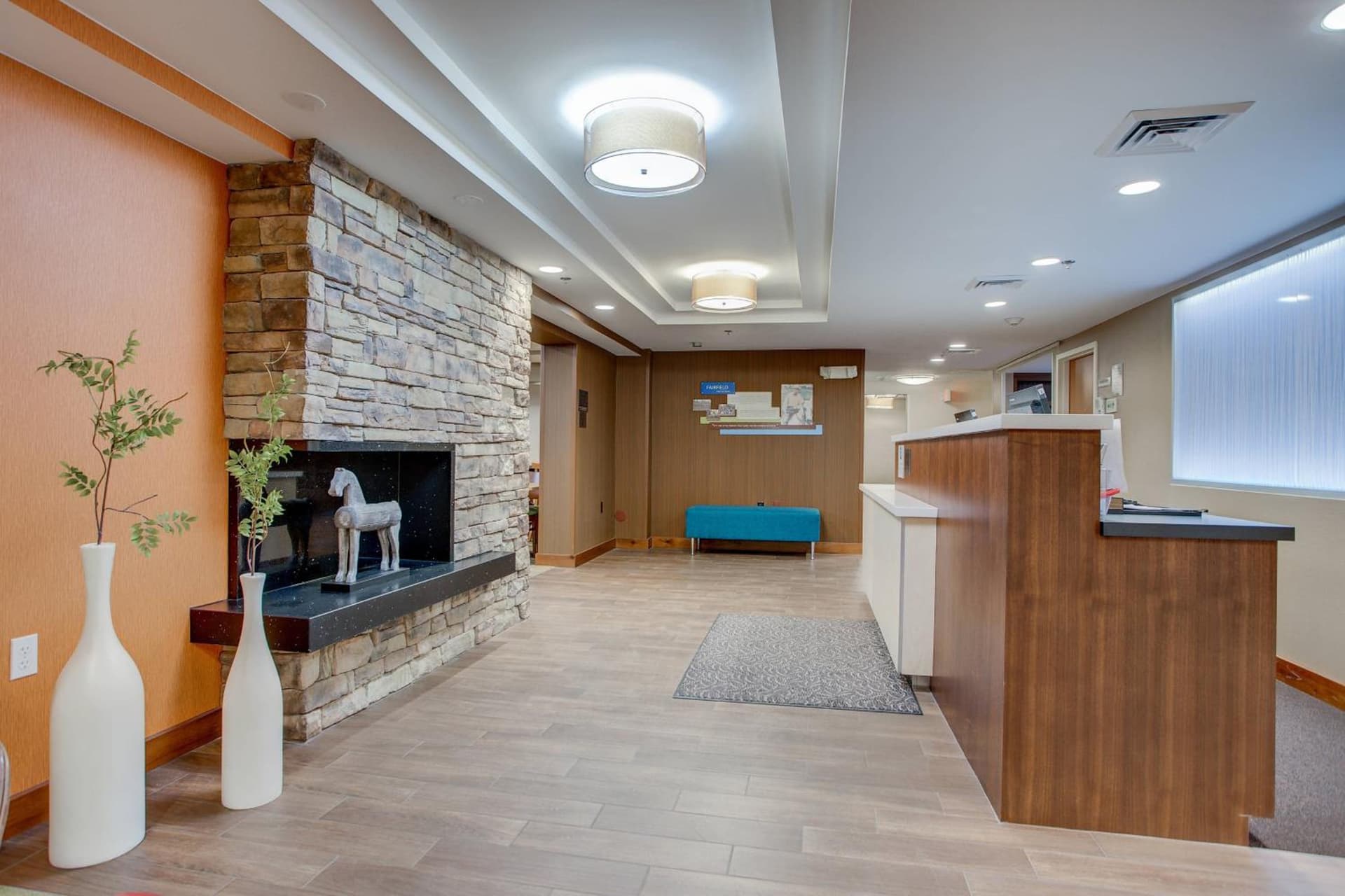 Fairfield Inn by Marriott Burlington Williston interior in Burlington, VT — gallery photo 2