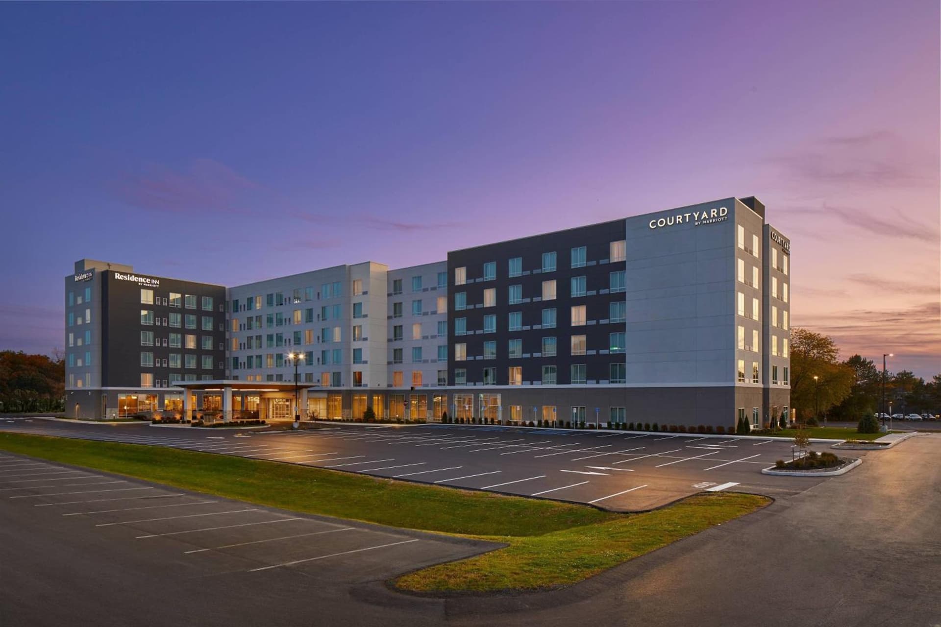 Courtyard by Marriott Albany Airport featured exterior or lobby in Albany, NY — similar hotel