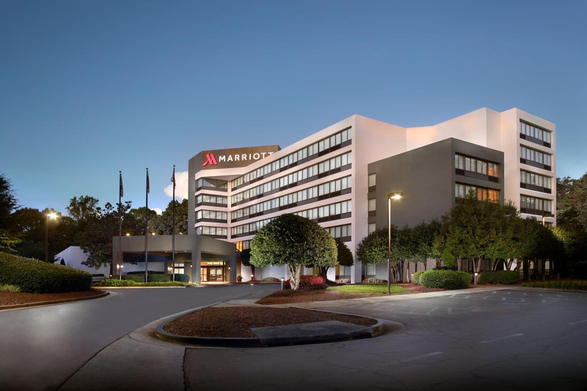 Atlanta Marriott Peachtree Corners featured exterior or lobby in Norcross, GA — similar hotel