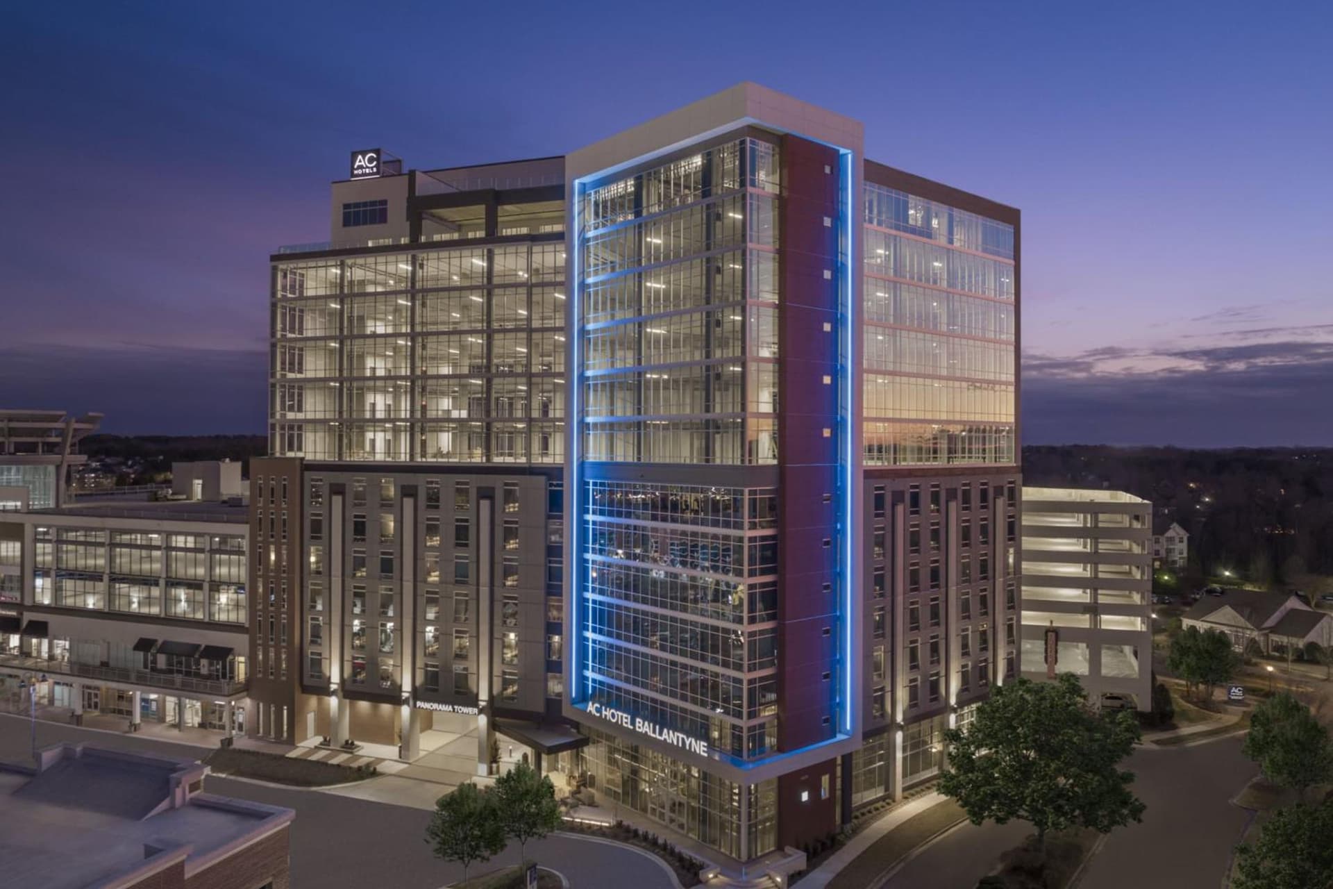 AC Hotel by Marriott Charlotte Ballantyne featured exterior or lobby in Charlotte, NC — similar hotel
