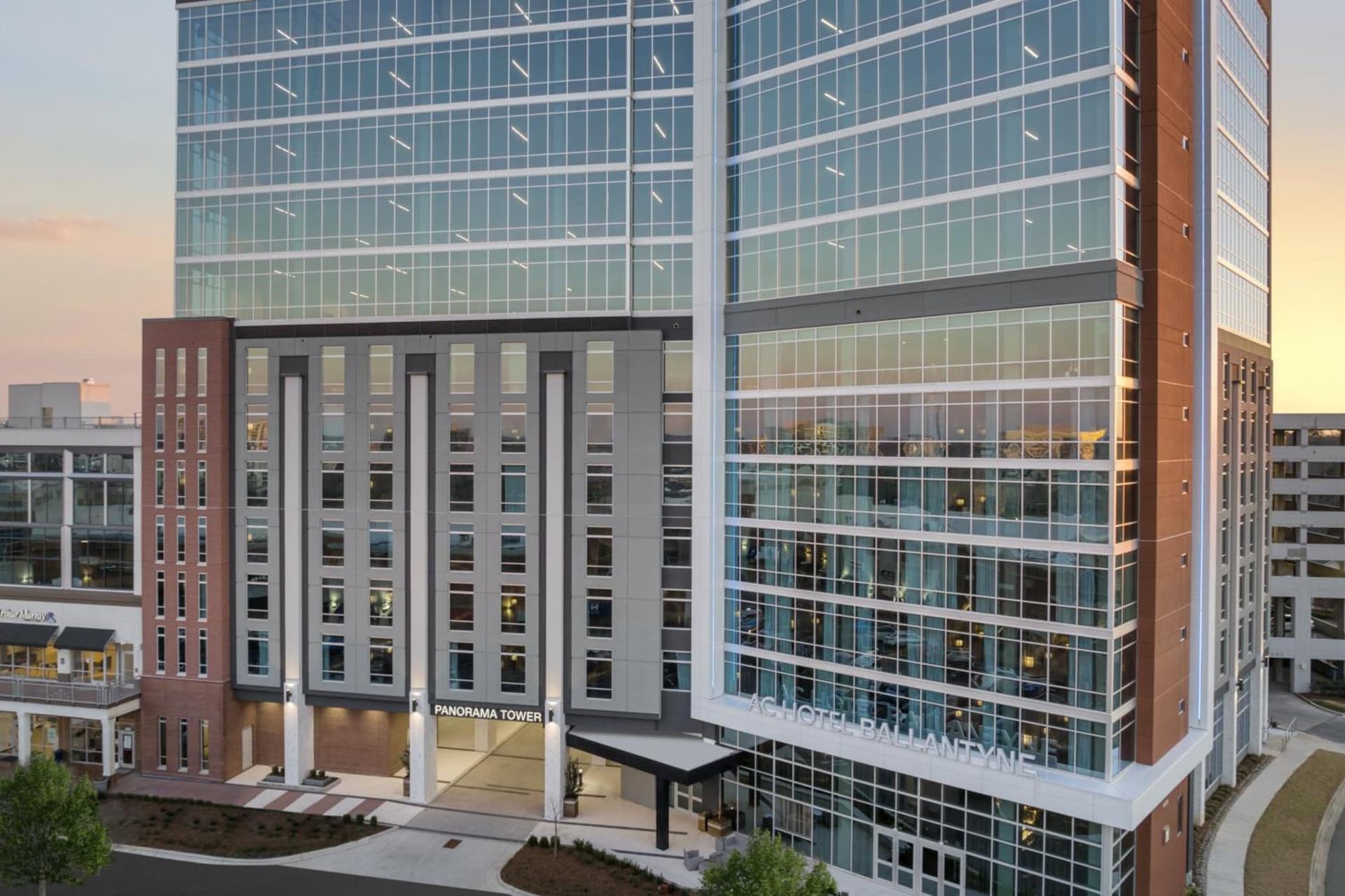 AC Hotel by Marriott Charlotte Ballantyne property views in Charlotte, NC — gallery photo 3