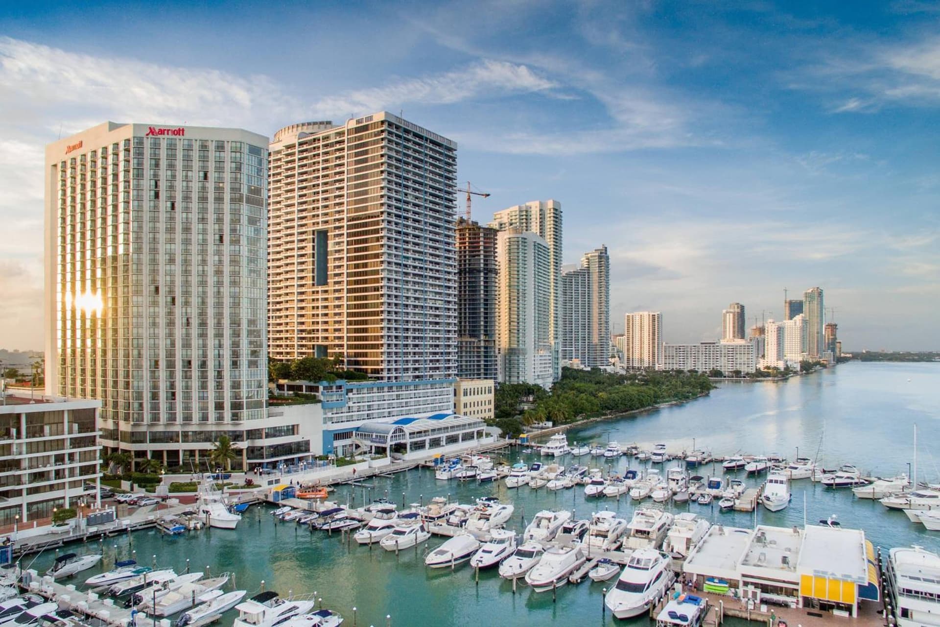 Miami Marriott Biscayne Bay exterior or lobby in Miami, FL — main listing photo