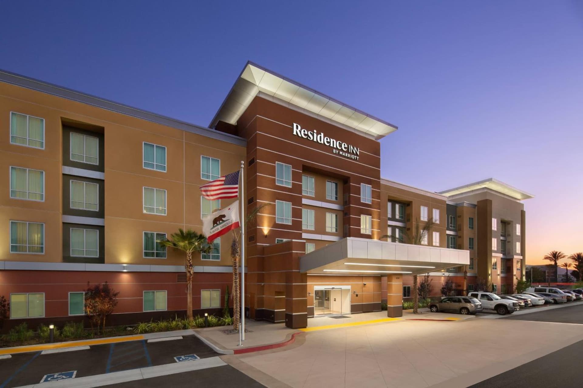 Residence Inn by Marriott Ontario Rancho Cucamonga exterior or lobby in Rancho Cucamonga, CA — main listing photo