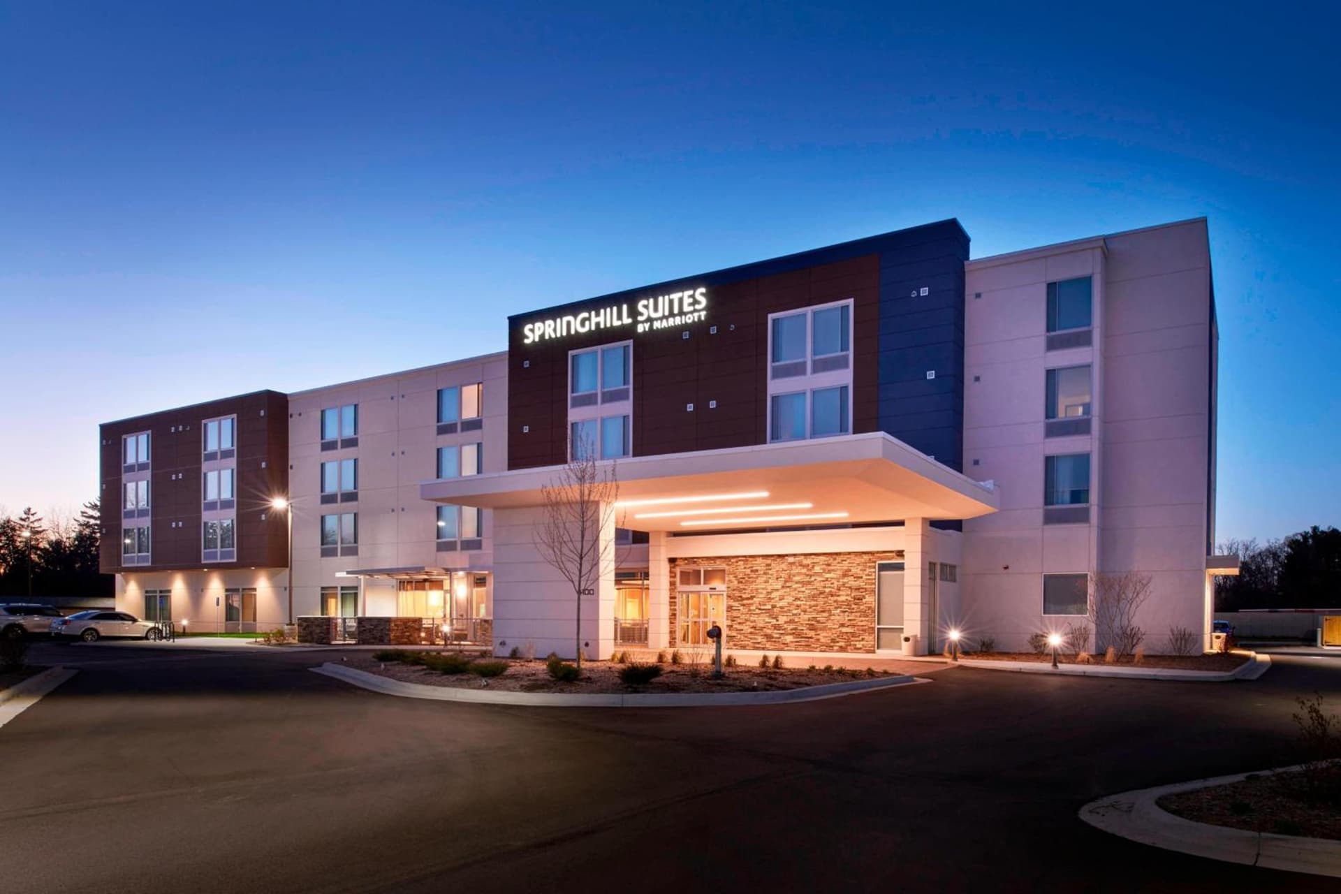 SpringHill Suites by Marriott East Lansing University Area, Lansing Area featured exterior or lobby in East Lansing, MI — similar hotel
