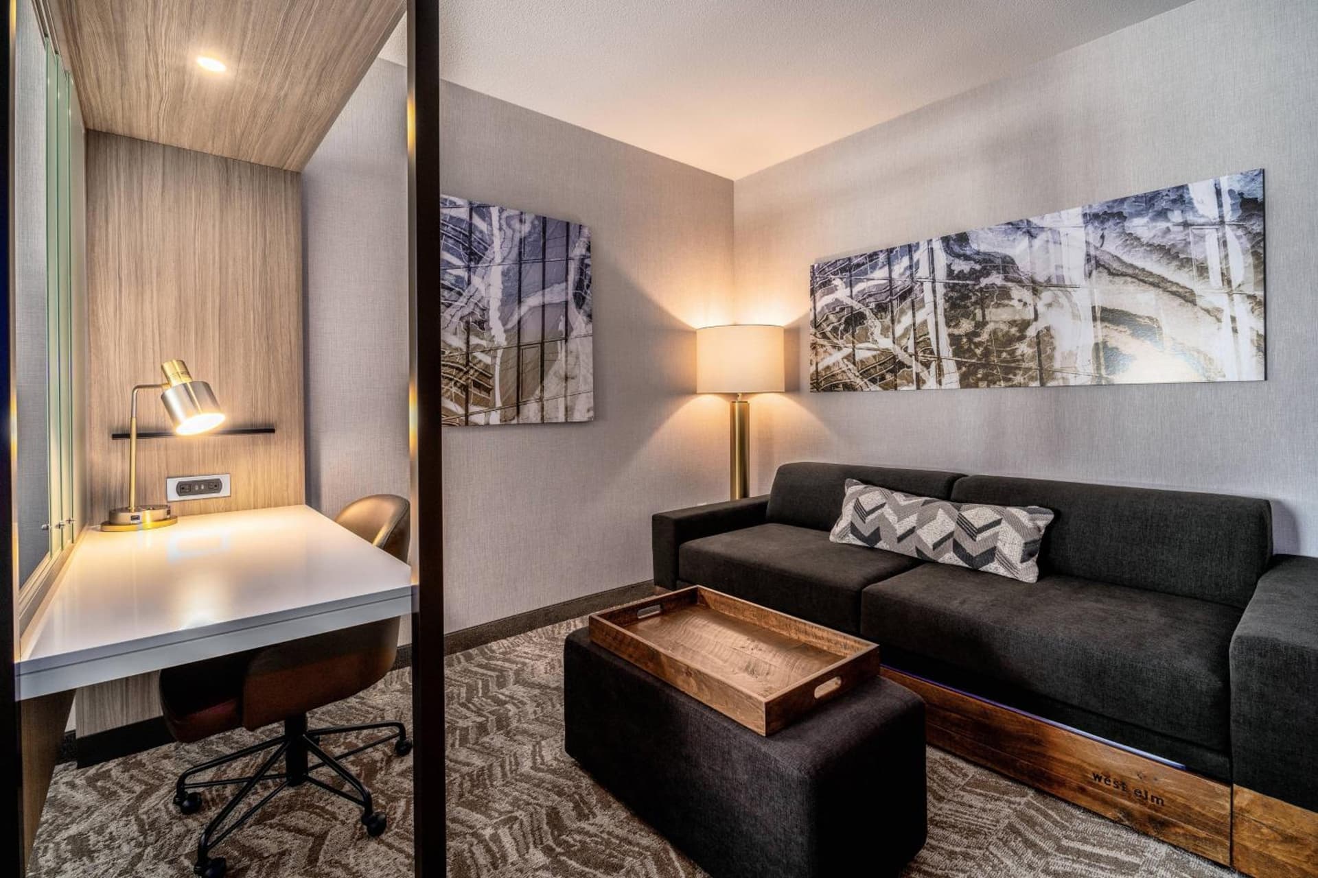 SpringHill Suites by Marriott Oakland Airport property views in Oakland, CA — gallery photo 3