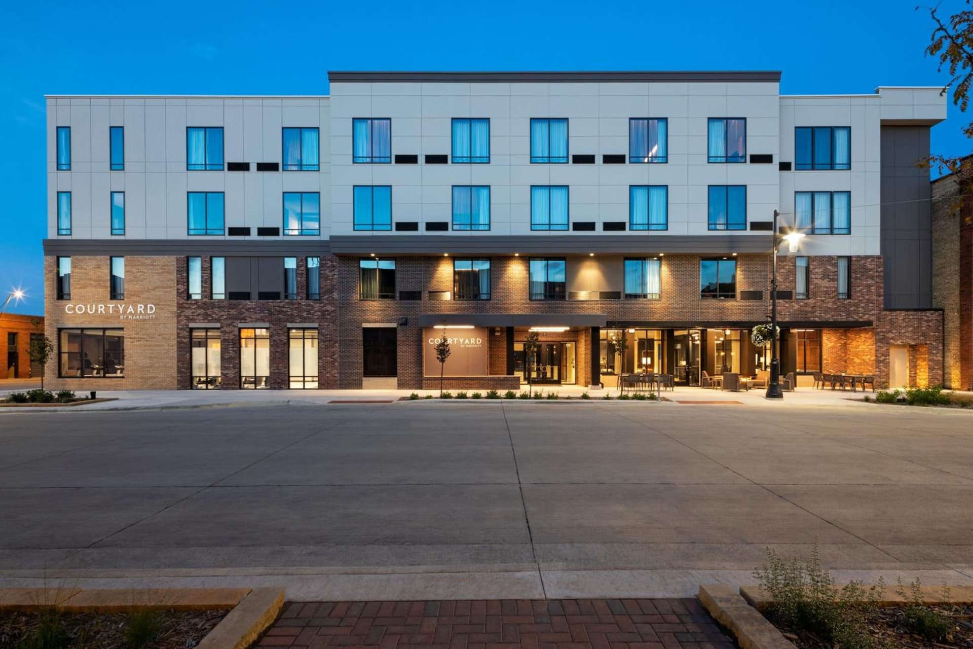 Courtyard by Marriott Owatonna Downtown property views in Owatonna, MN — gallery photo 3