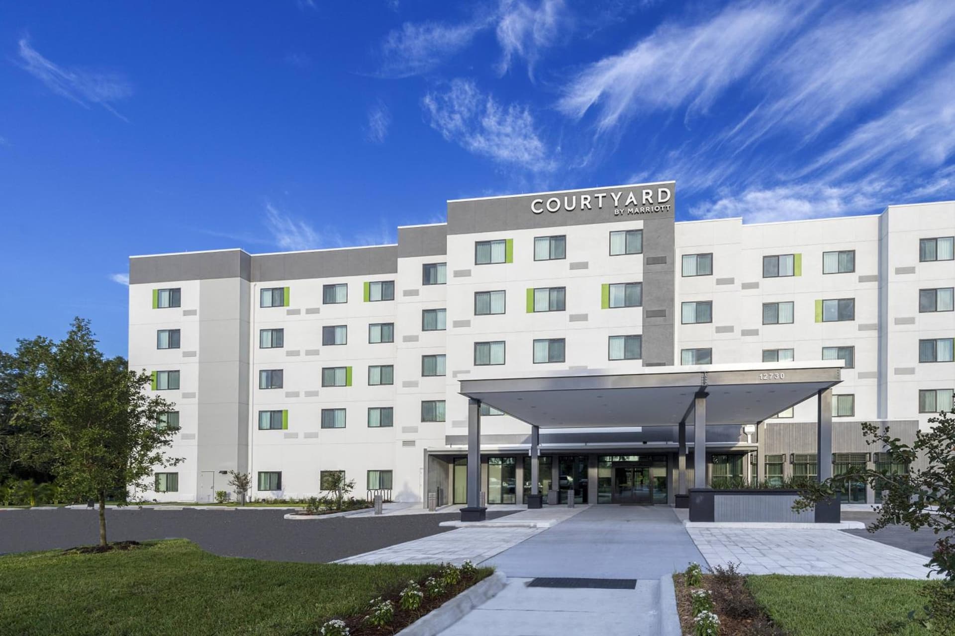 Courtyard by Marriott Tampa Northwest/Veterans Expressway exterior or lobby in Tampa, FL — main listing photo