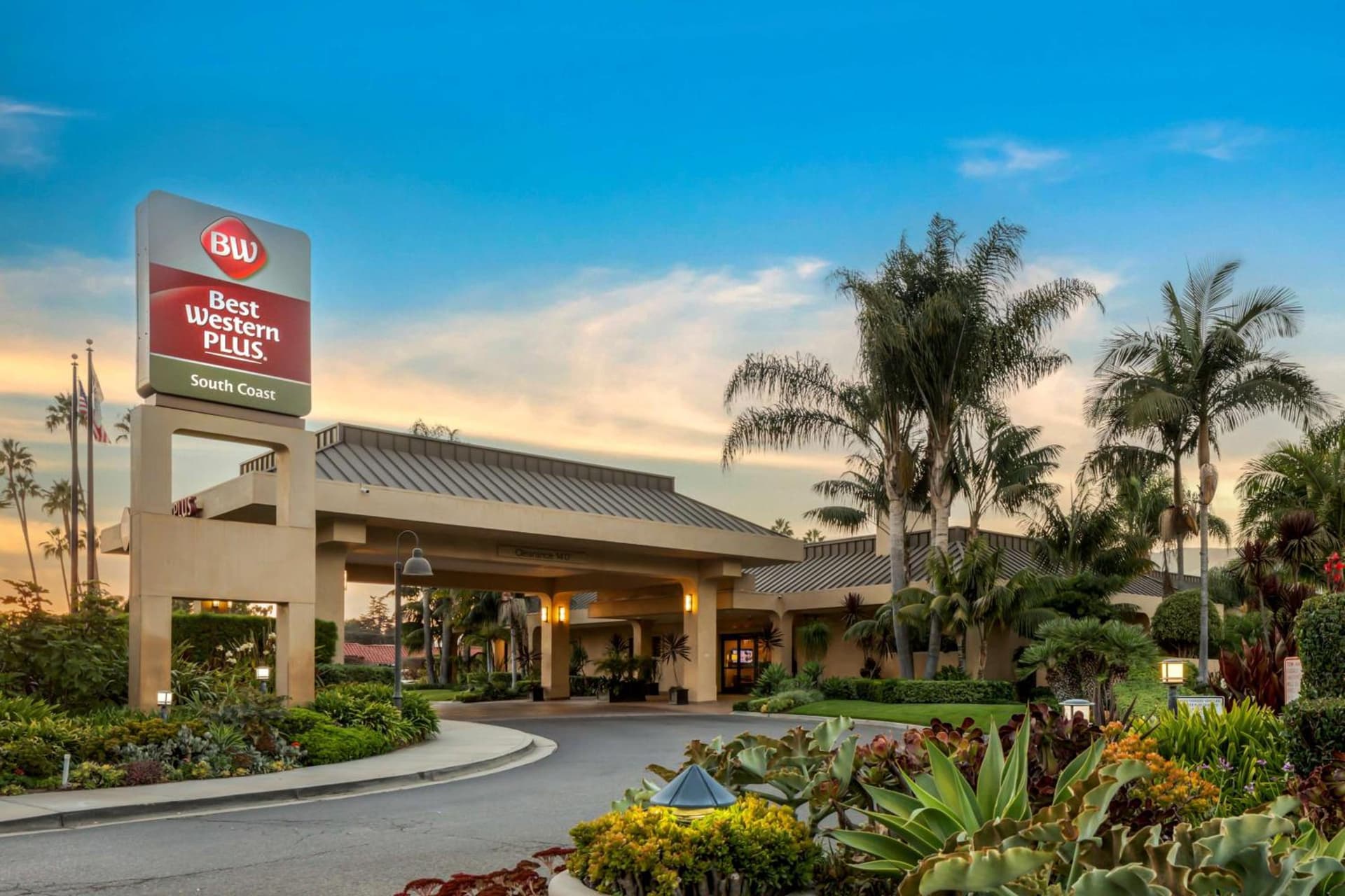 Best Western Plus South Coast Inn exterior or lobby in Santa Barbara, CA — main listing photo