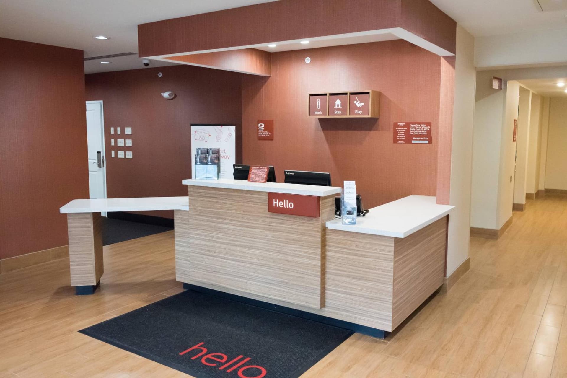 TownePlace Suites by Marriott Battle Creek interior in Battle Creek, MI — gallery photo 2