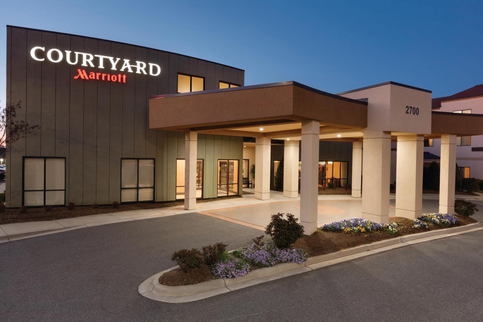Courtyard Charlotte Airport North featured exterior or lobby in Charlotte, NC — similar hotel