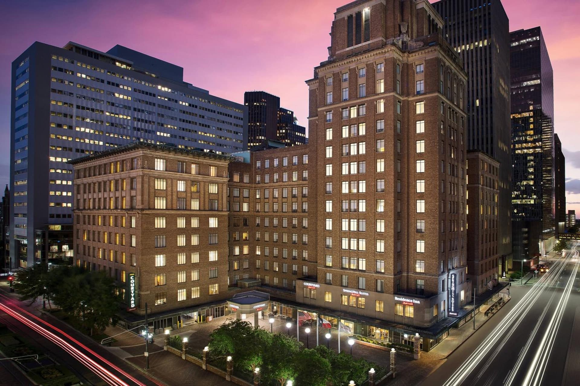 Courtyard Houston Downtown Convention Center exterior or lobby in Houston, TX — main listing photo