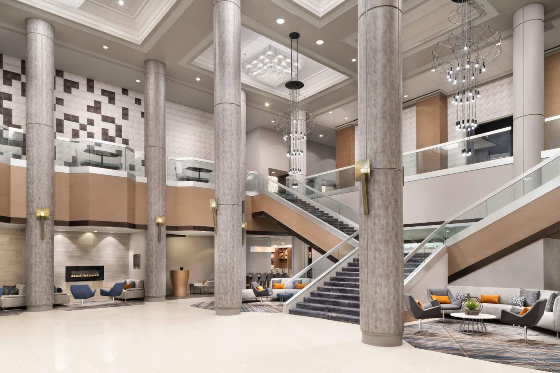 Marriott Greensboro Downtown property views in Greensboro, NC — gallery photo 3