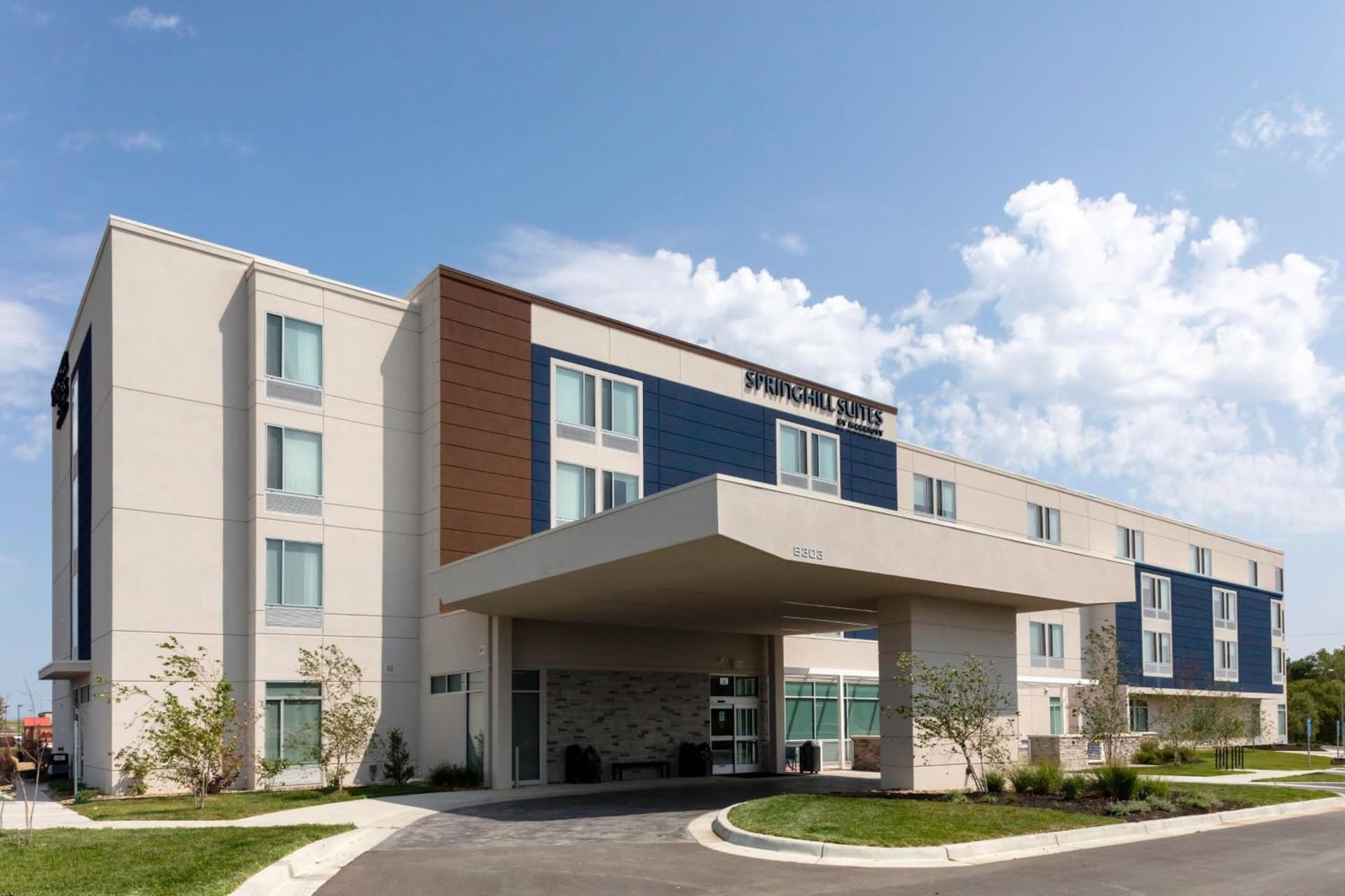 SpringHill Suites Kansas City Airport featured exterior or lobby in Kansas City, KS — similar hotel