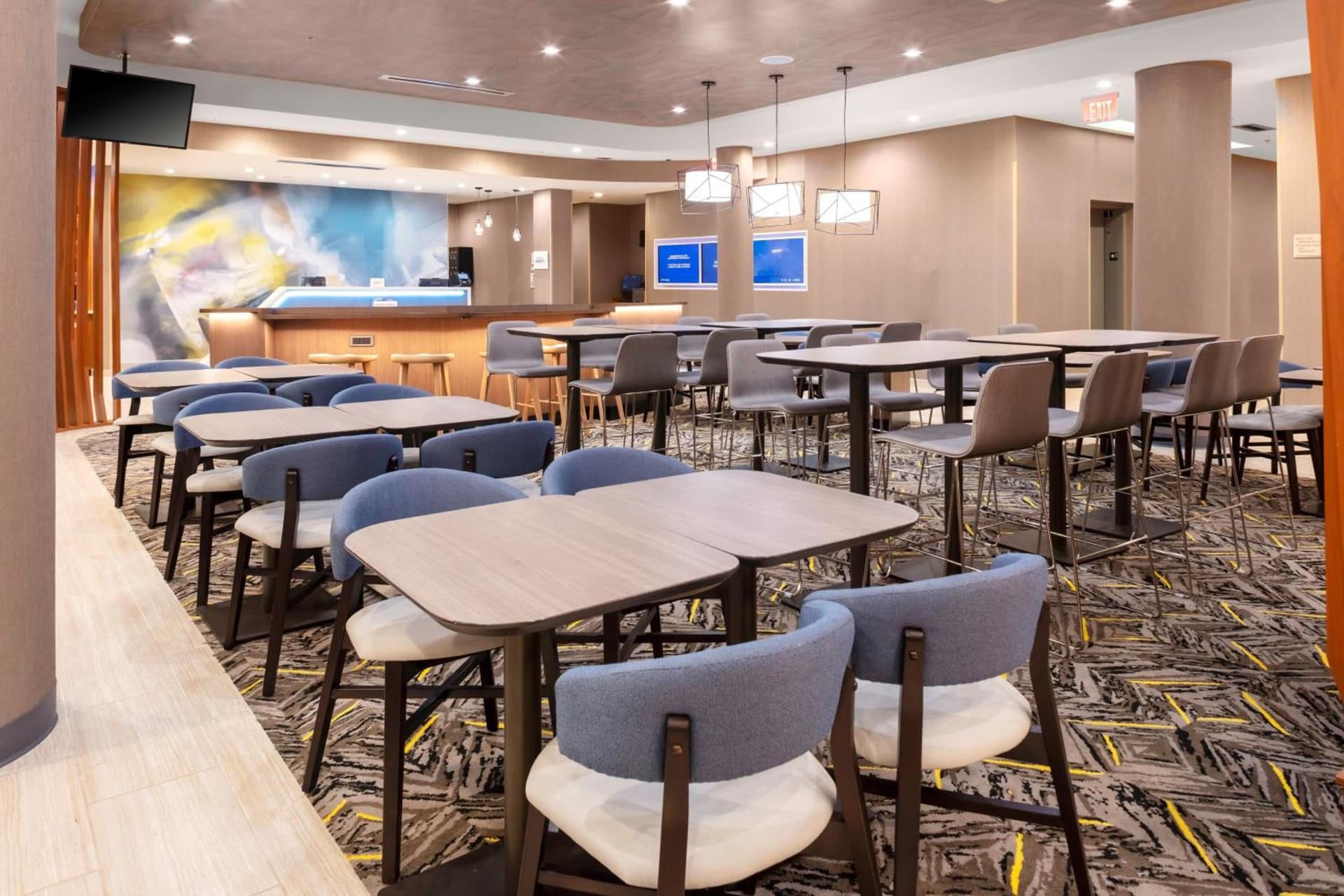 SpringHill Suites Kansas City Airport property views in Kansas City, KS — gallery photo 3
