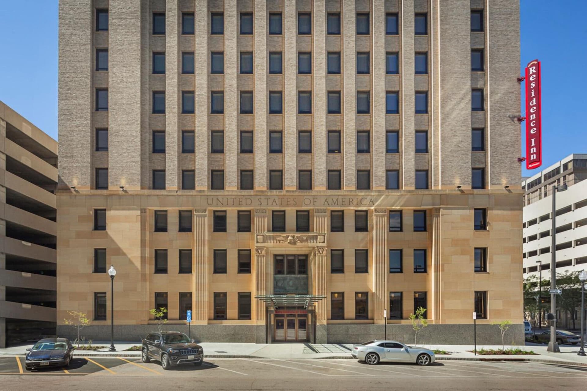 Residence Inn by Marriott Omaha Downtown Old Market Area property views in Omaha, NE — gallery photo 3