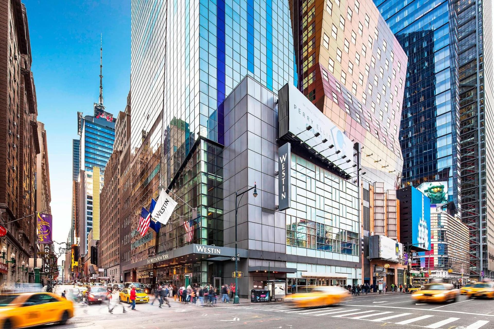 The Westin New York at Times Square exterior or lobby in New York, NY — main listing photo