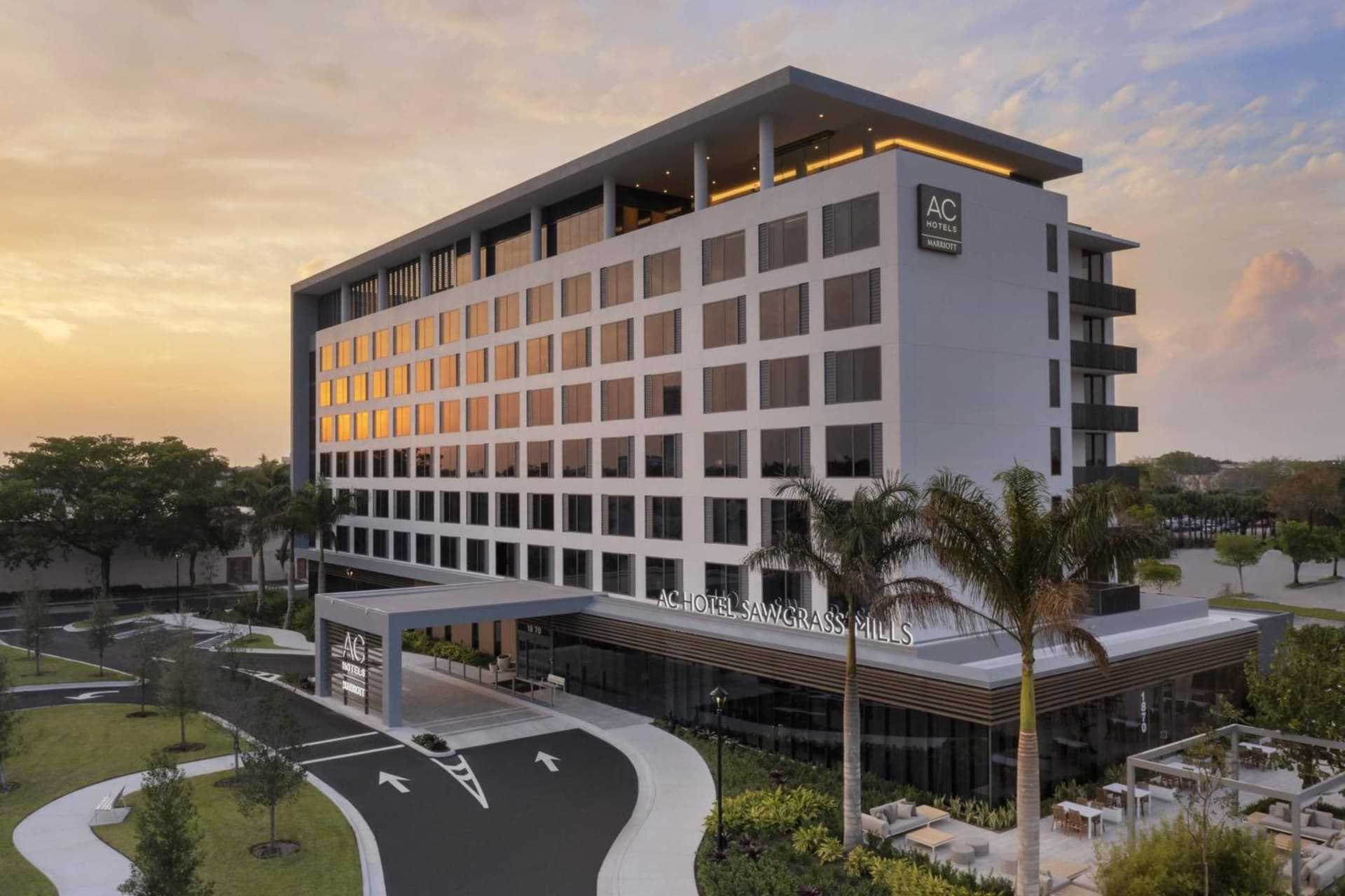 AC Hotel by Marriott Fort Lauderdale Sawgrass Mills Sunrise exterior or lobby in Sunrise, FL — main listing photo