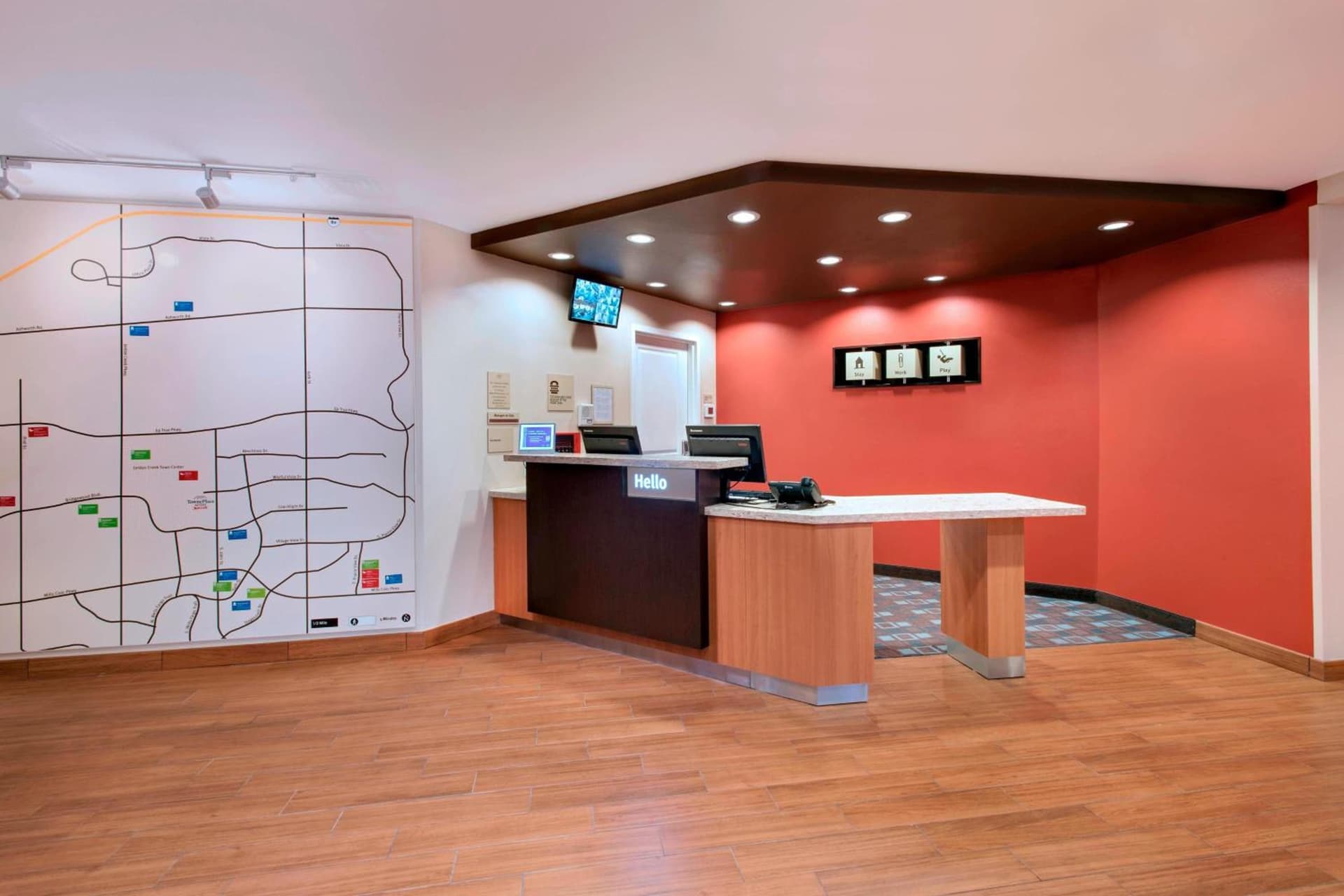 TownePlace Suites by Marriott Des Moines West/Jordan Creek interior in West Des Moines, IA — gallery photo 2