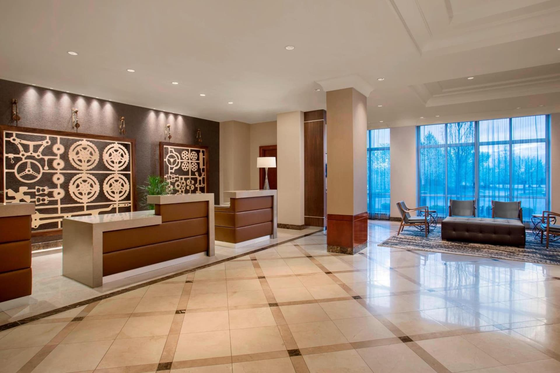 Auburn Hills Marriott Pontiac property views in Pontiac, MI — gallery photo 3