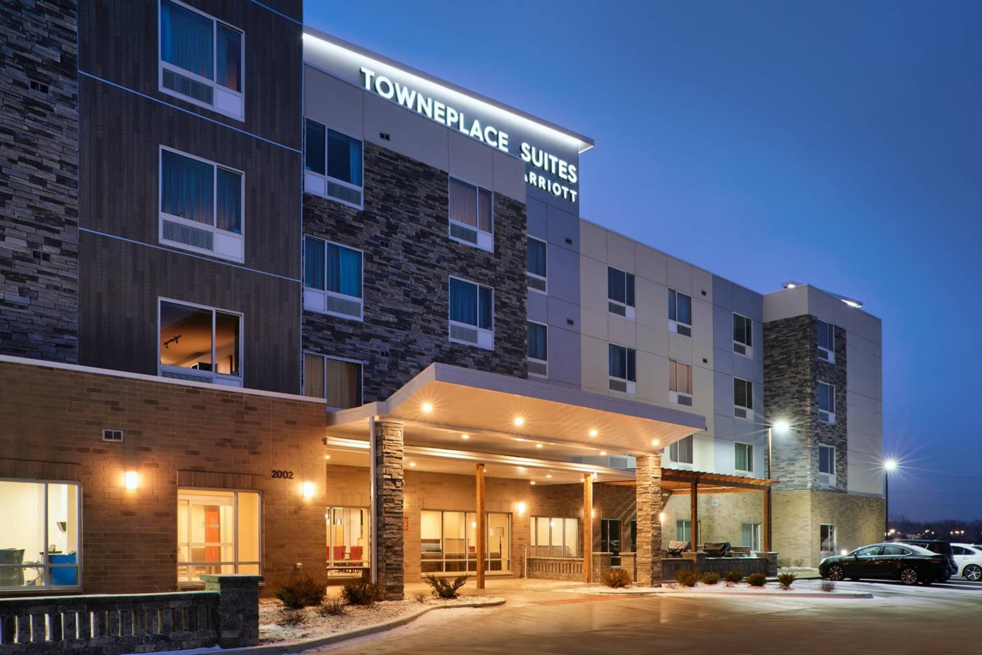 TownePlace Suites by Marriott Jackson featured exterior or lobby in Jackson, MI — similar hotel
