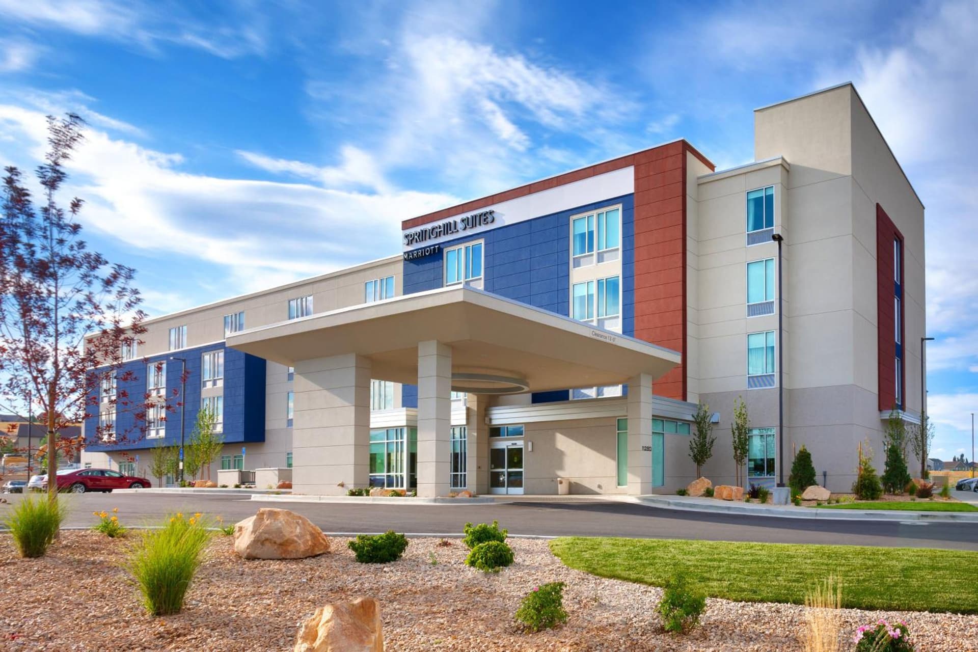 SpringHill Suites by Marriott Salt Lake City-South Jordan featured exterior or lobby in South Jordan, UT — similar hotel