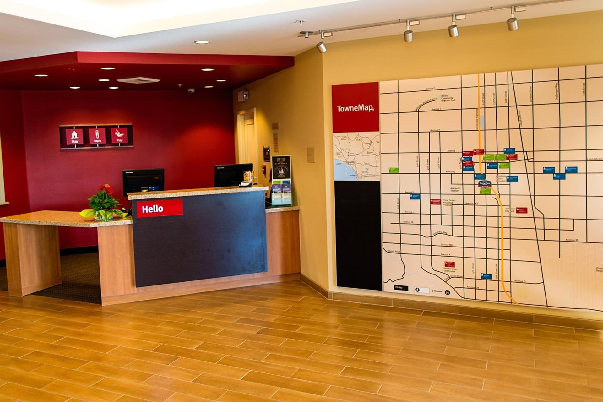 TownePlace Suites by Marriott Lancaster property views in Lancaster, CA — gallery photo 3