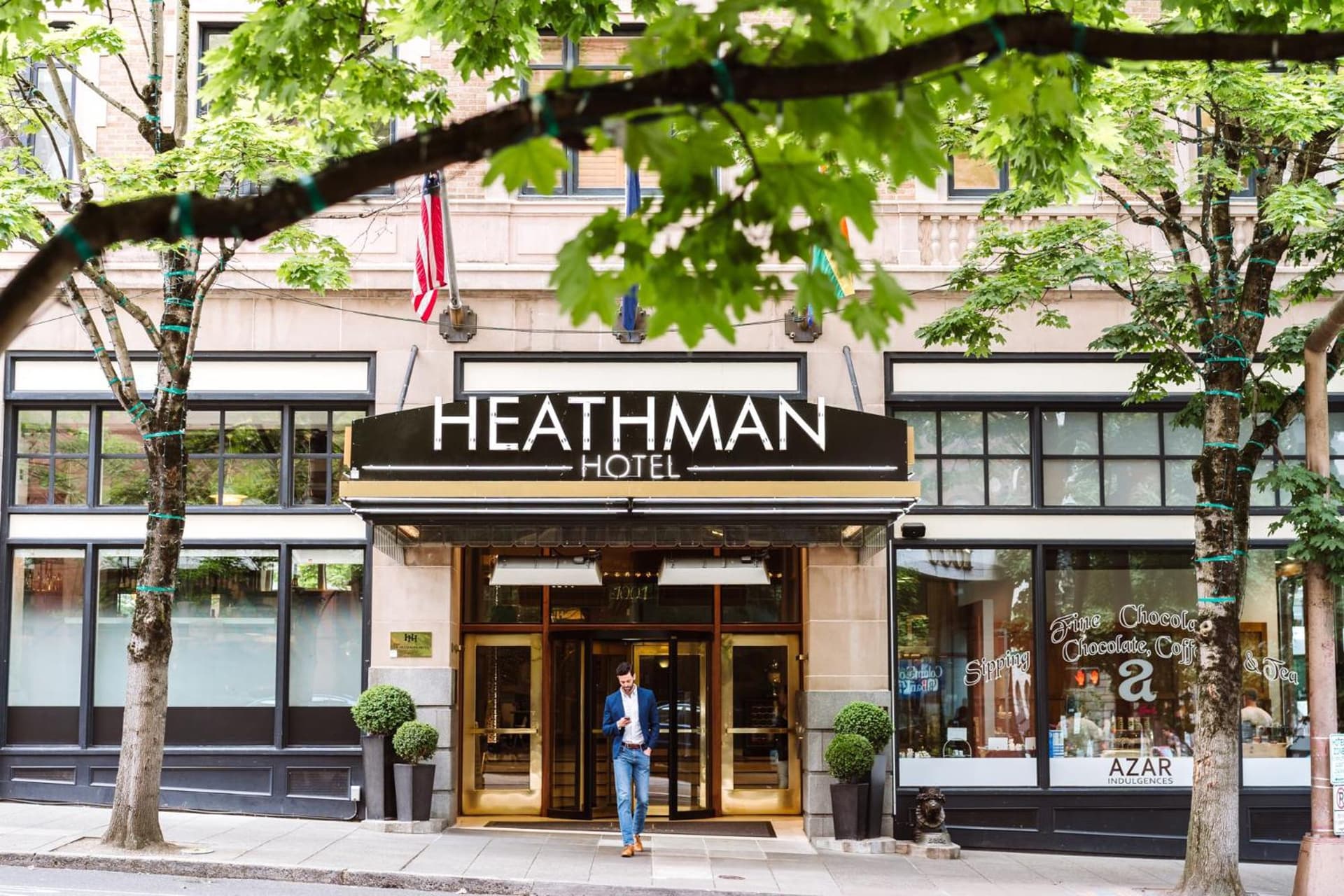 Heathman Hotel featured exterior or lobby in Portland, OR — similar hotel