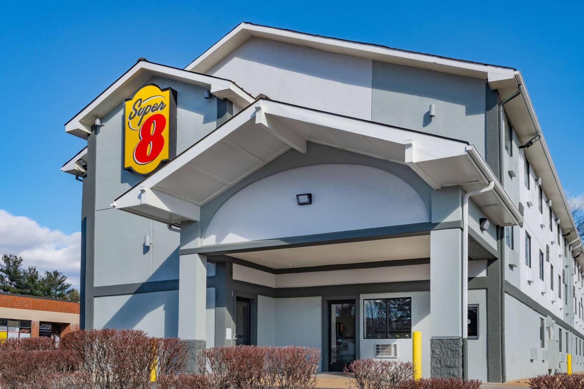 Super 8 by Wyndham Charlottesville exterior or lobby in Charlottesville, VA — main listing photo