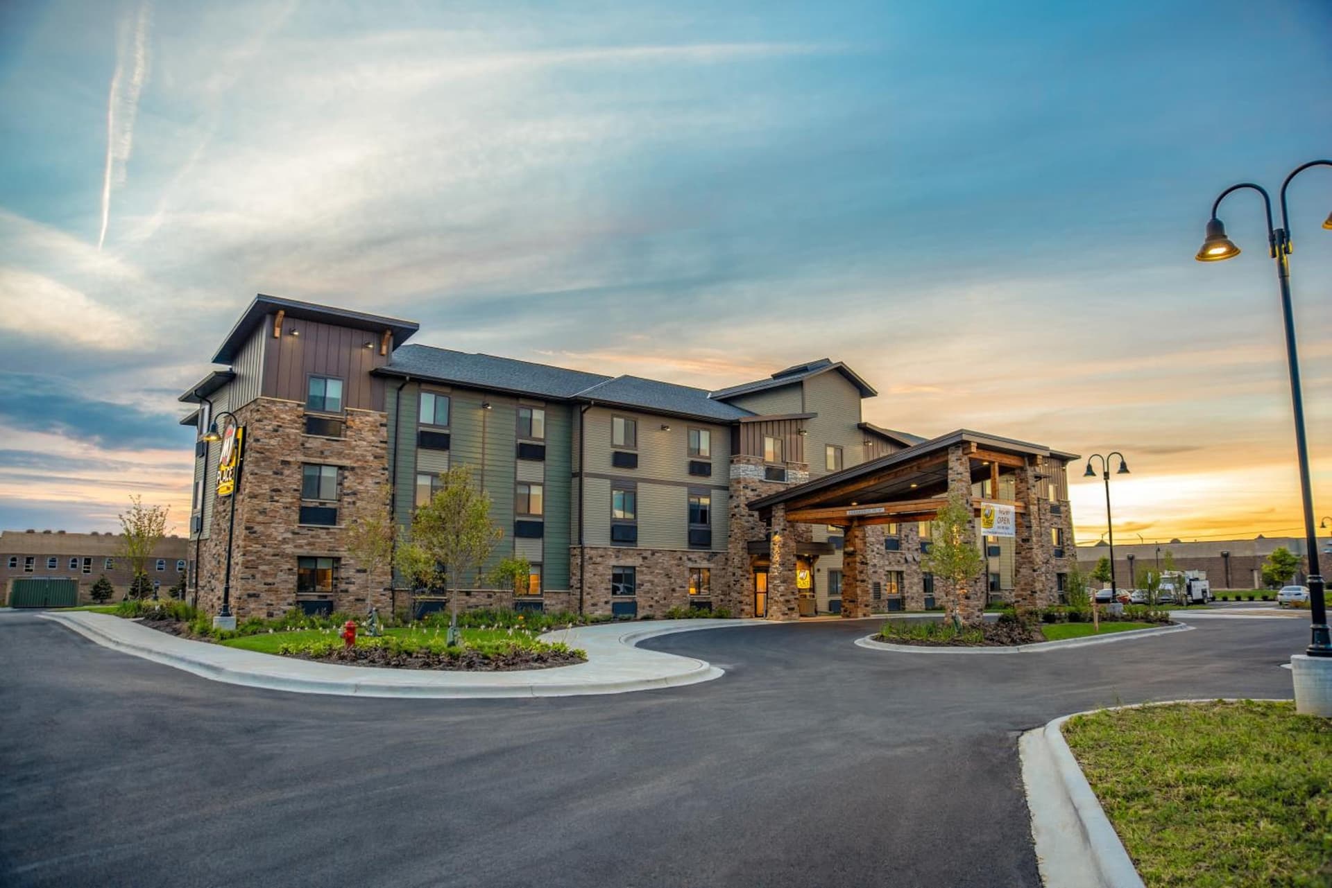 My Place Hotels Chicago West North Aurora exterior or lobby in North Aurora, IL — main listing photo