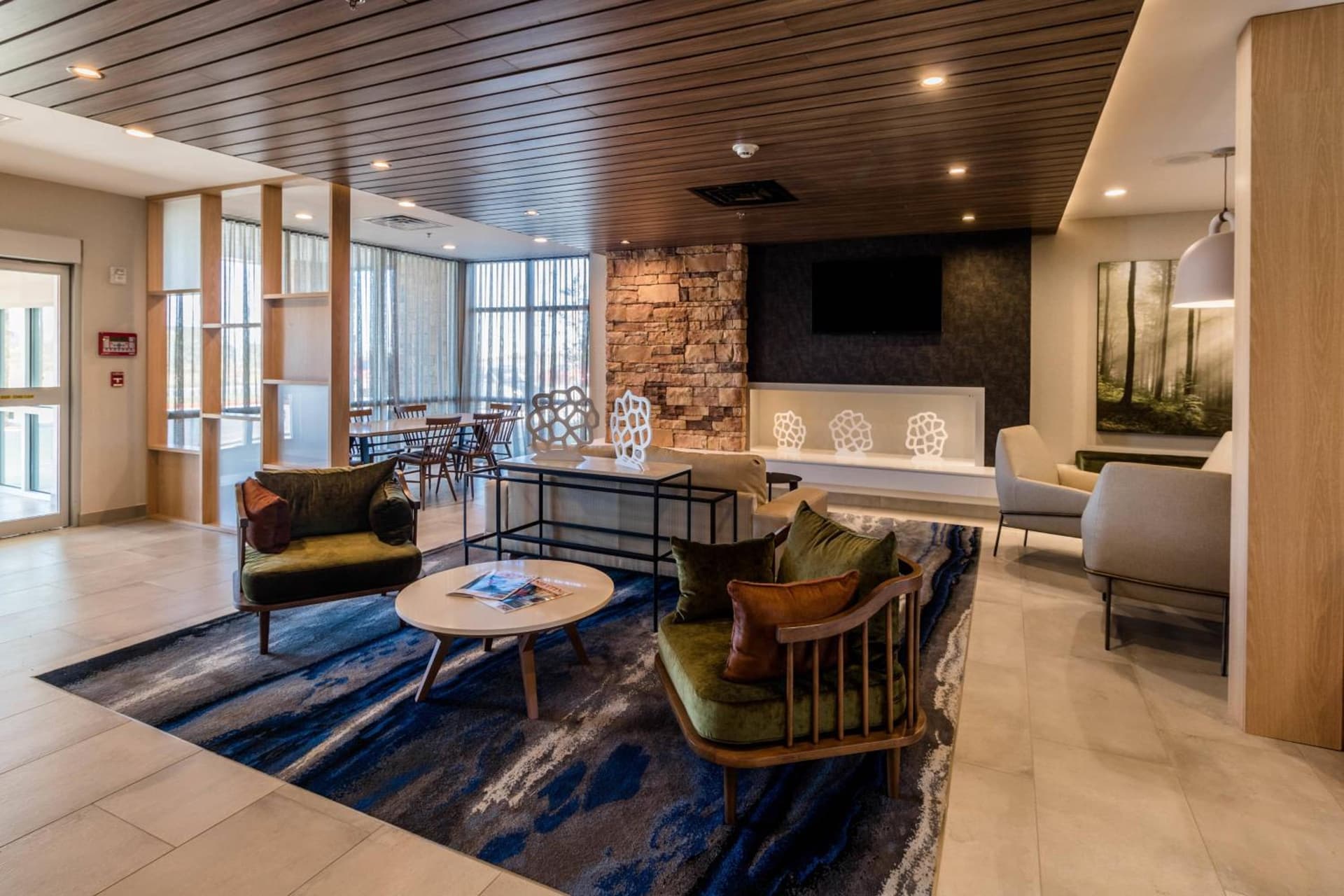 Fairfield Inn & Suites by Marriott Brownsville North interior in Brownsville, TX — gallery photo 2