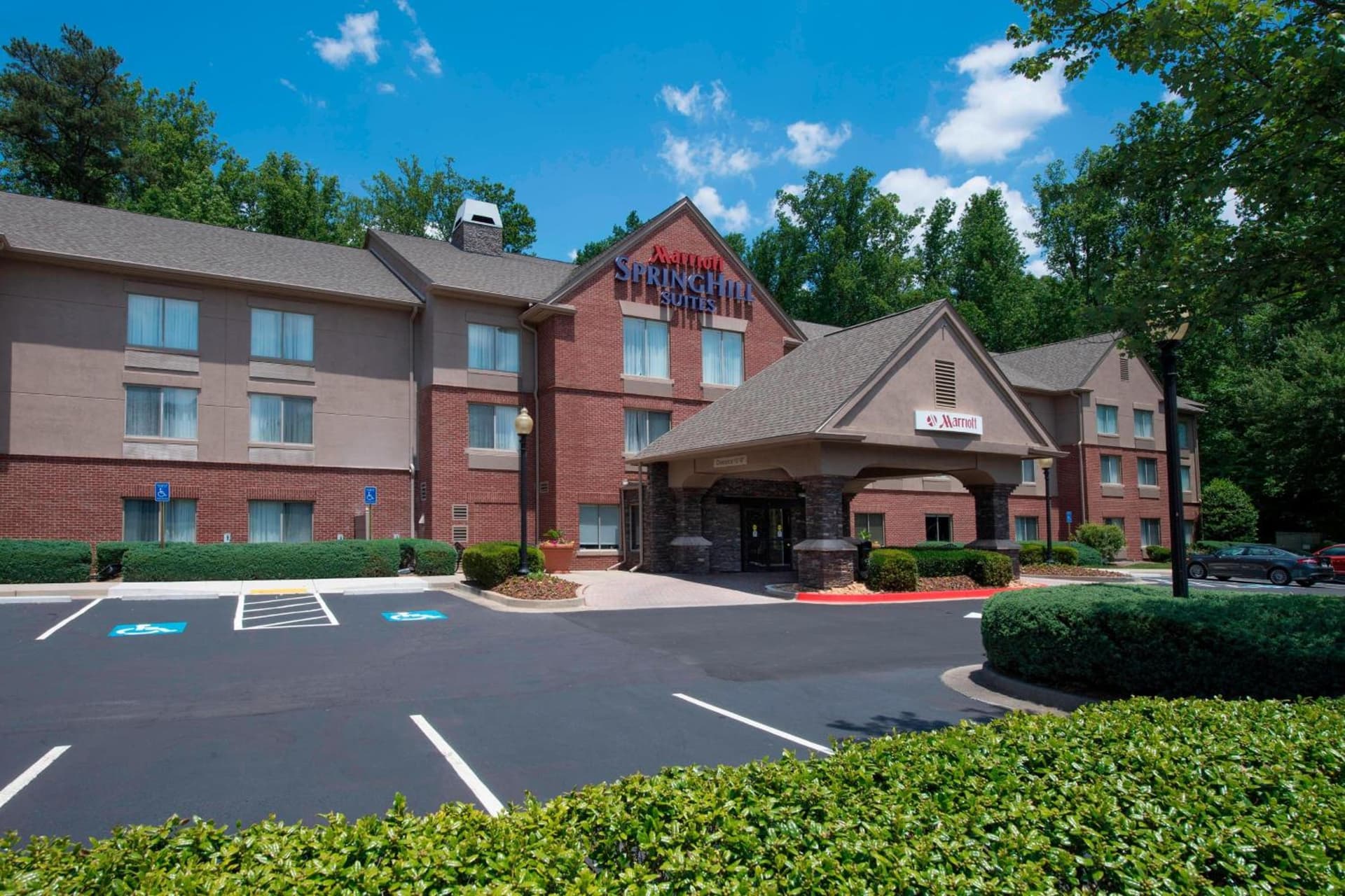 SpringHill Suites by Marriott Atlanta Alpharetta featured exterior or lobby in Alpharetta, GA — similar hotel