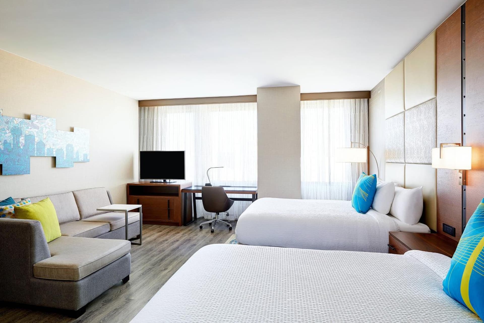 Residence Inn by Marriott Dallas Downtown property views in Dallas, TX — gallery photo 3