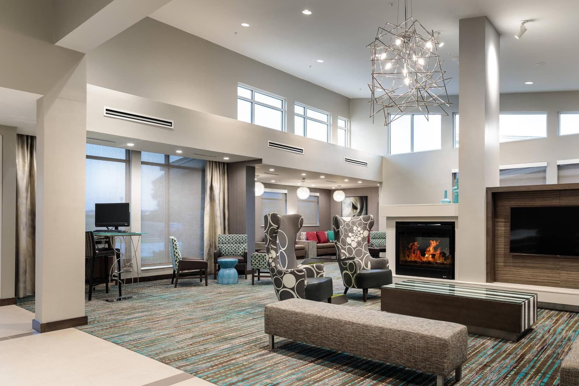 Residence Inn by Marriott Dallas Plano/Richardson at Coit Rd. property views in Plano, TX — gallery photo 3