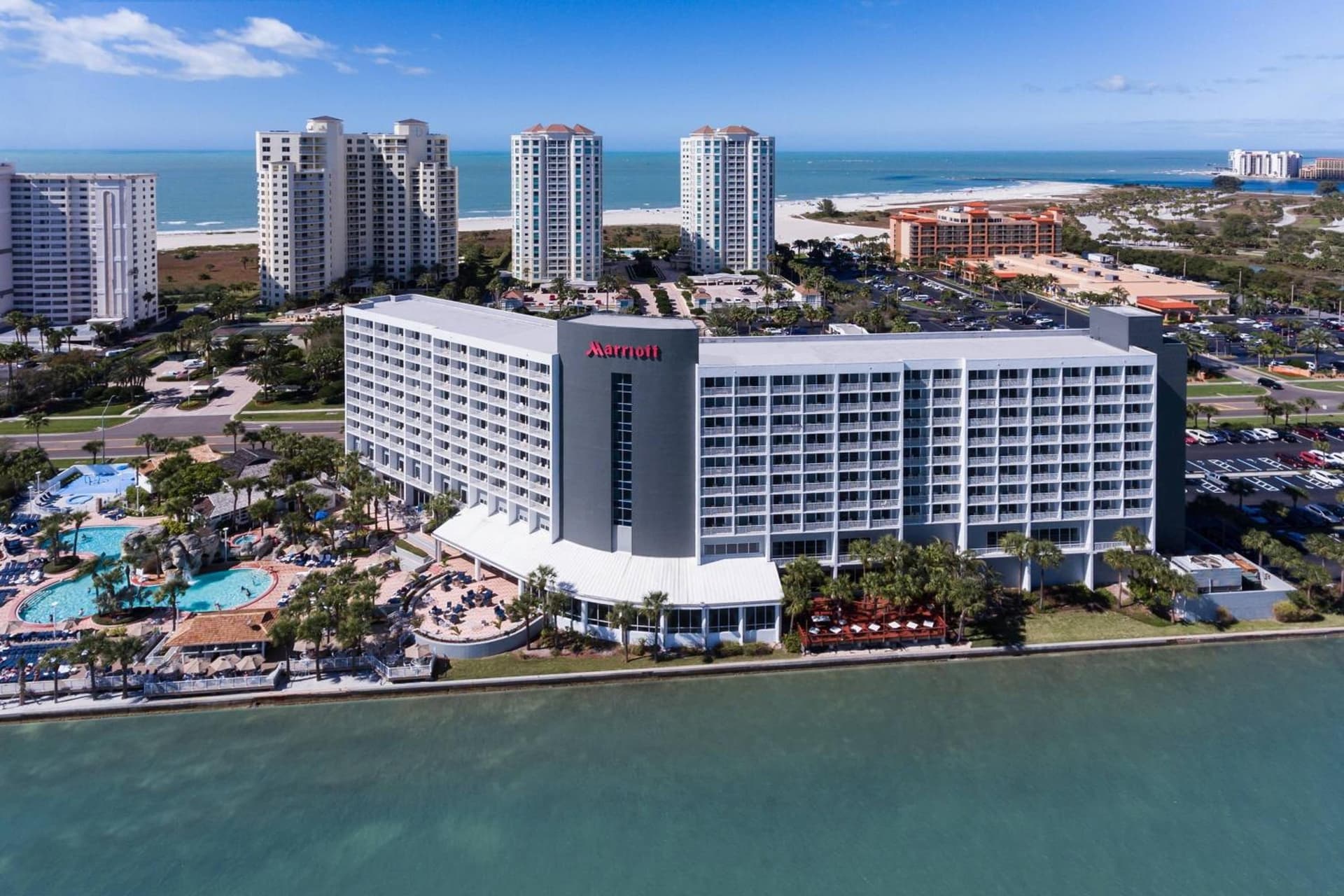 Clearwater Beach Marriott Resort on Sand Key exterior or lobby in Clearwater Beach, FL — main listing photo