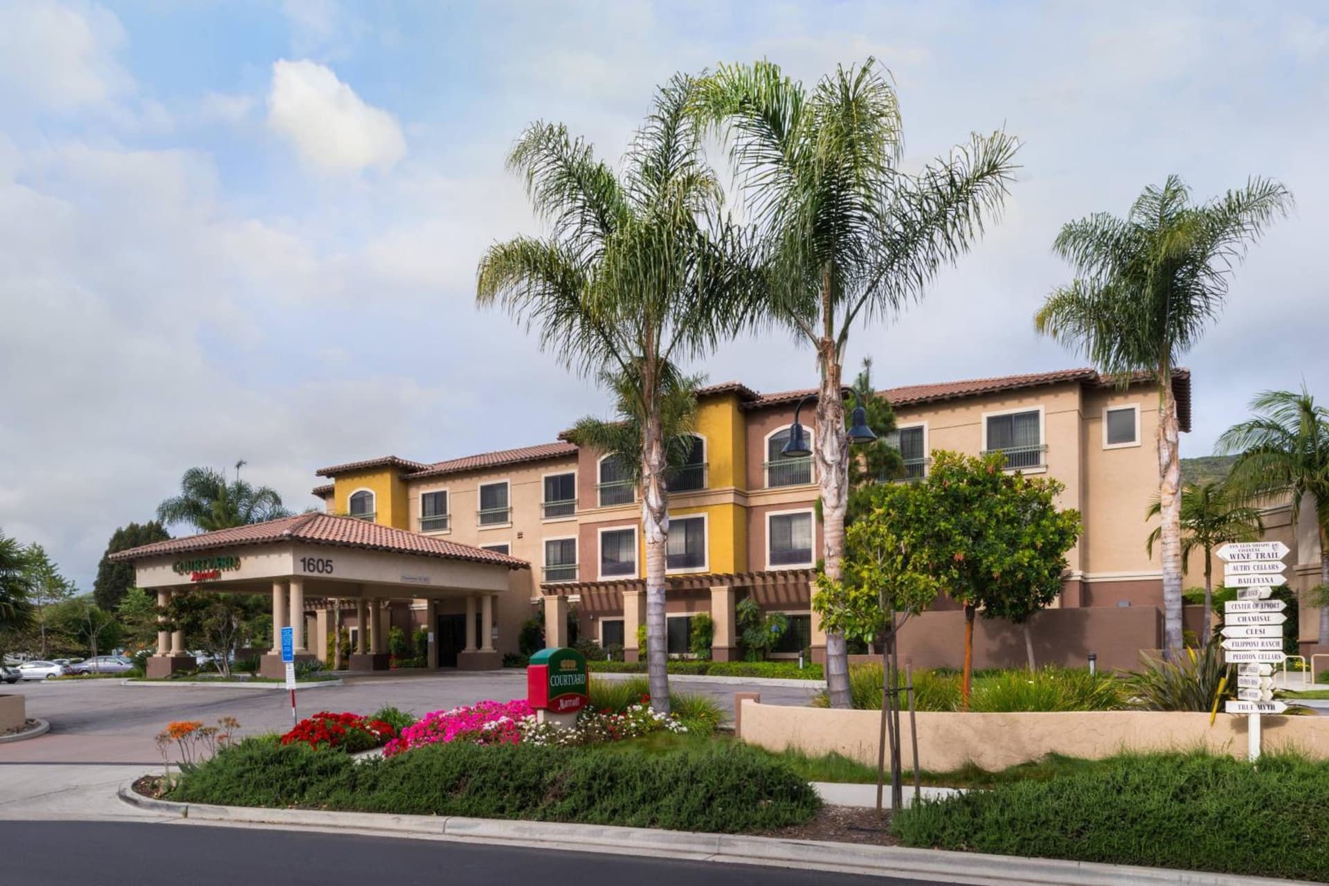 Courtyard by Marriott San Luis Obispo featured exterior or lobby in San Luis Obispo, CA — similar hotel