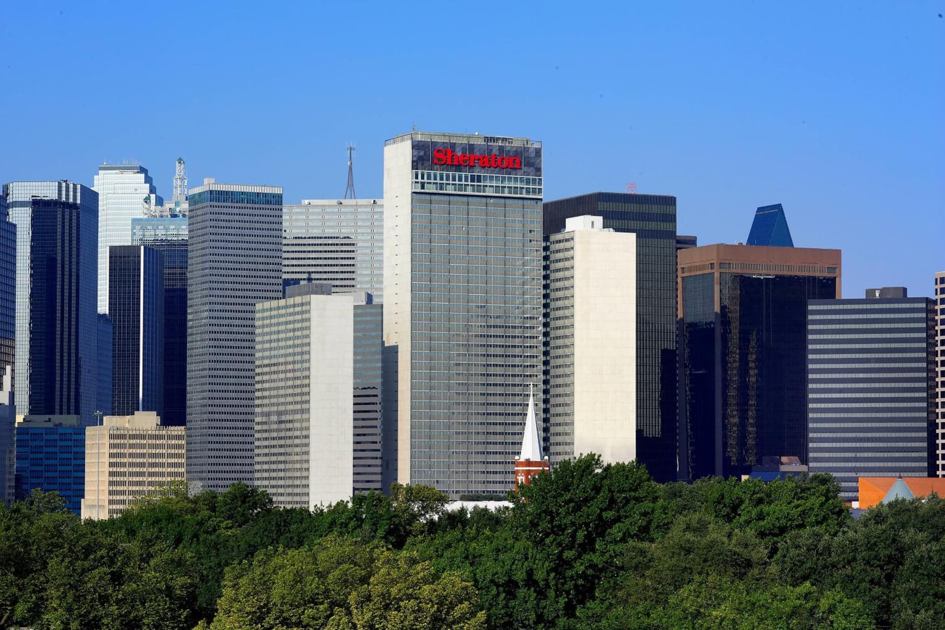 Sheraton Dallas Hotel property views in Dallas, TX — gallery photo 3