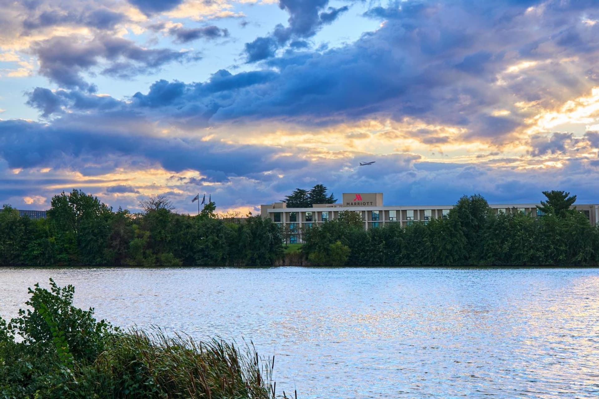 Washington Dulles Airport Marriott featured exterior or lobby in Sterling, VA — similar hotel