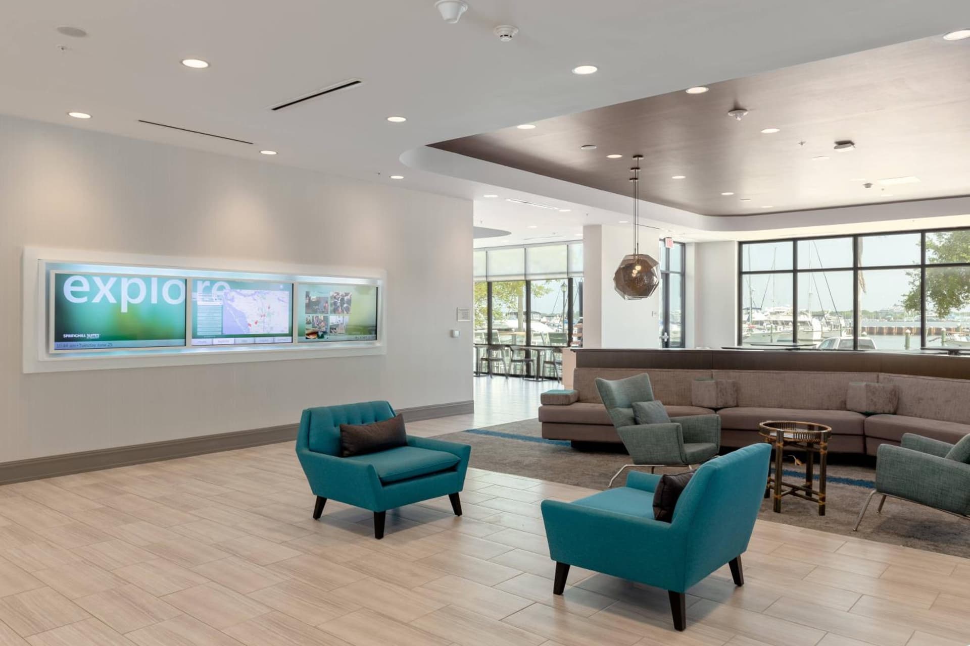 SpringHill Suites by Marriott Bradenton Downtown/Riverfront interior in Bradenton, FL — gallery photo 2