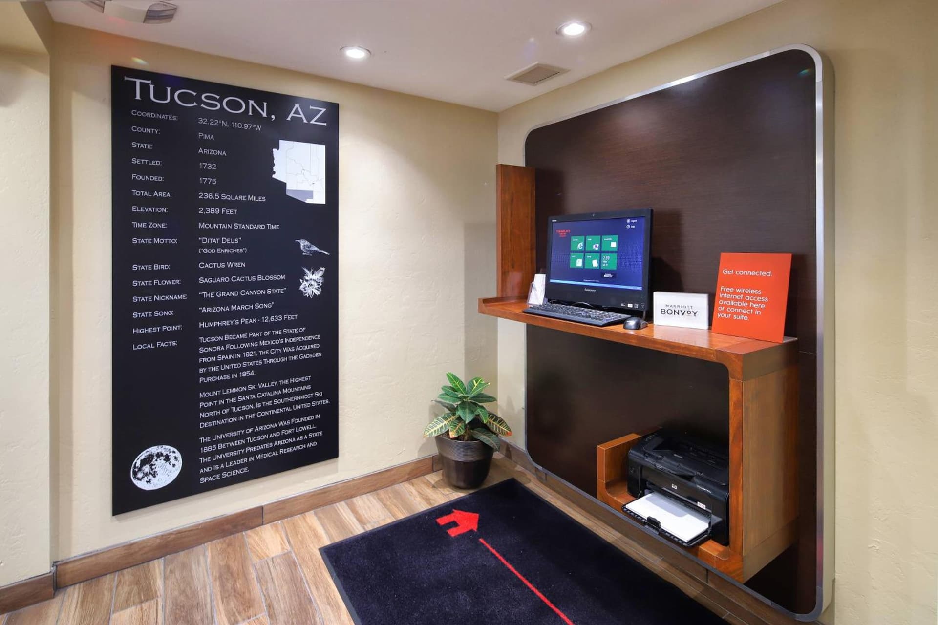 TownePlace Suites Tucson interior in Tucson, AZ — gallery photo 2