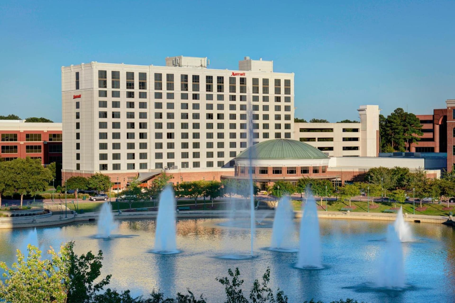 Newport News Marriott at City Center exterior or lobby in Newport News, VA — main listing photo