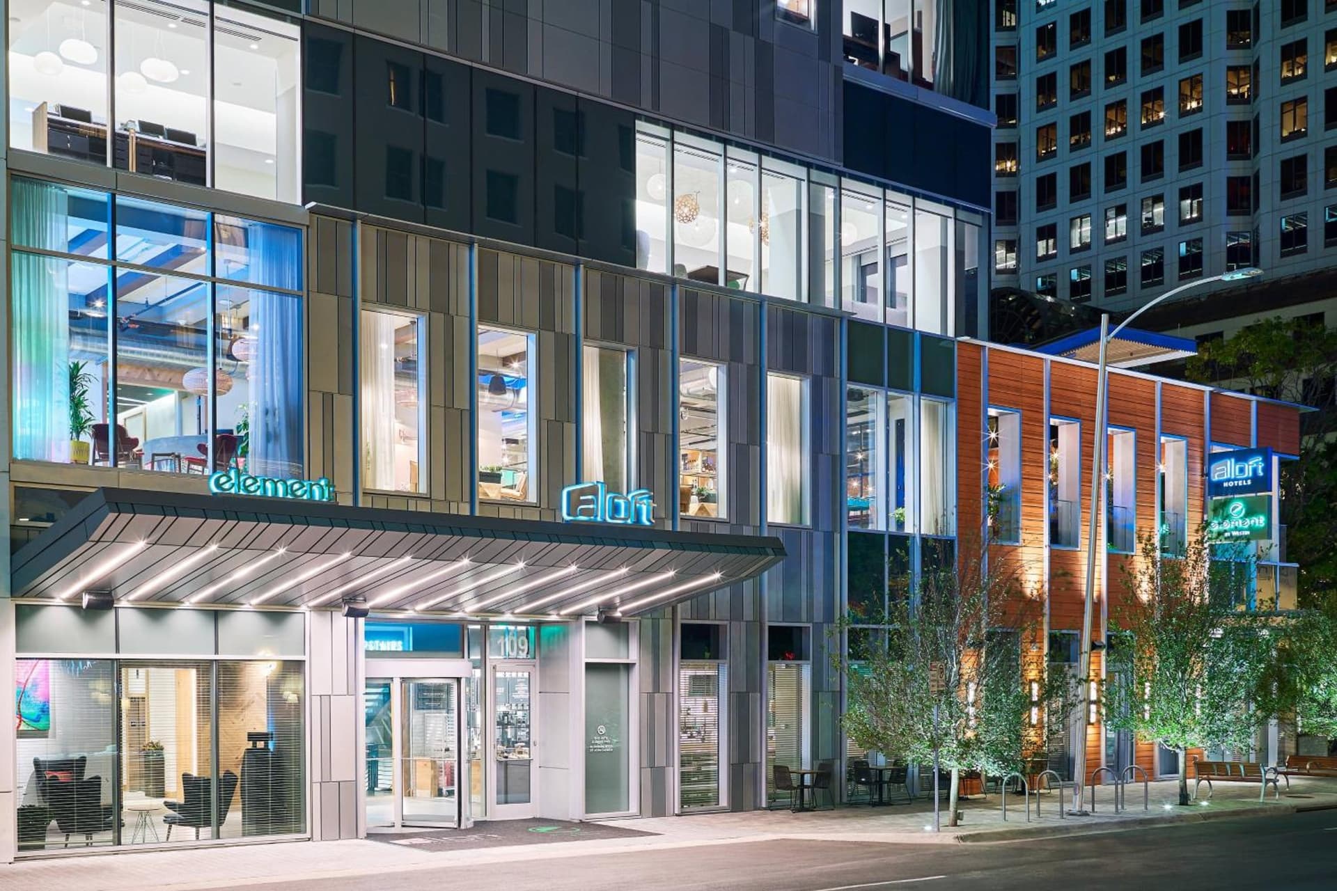 Aloft by Marriott Austin Downtown property views in Austin, TX — gallery photo 3