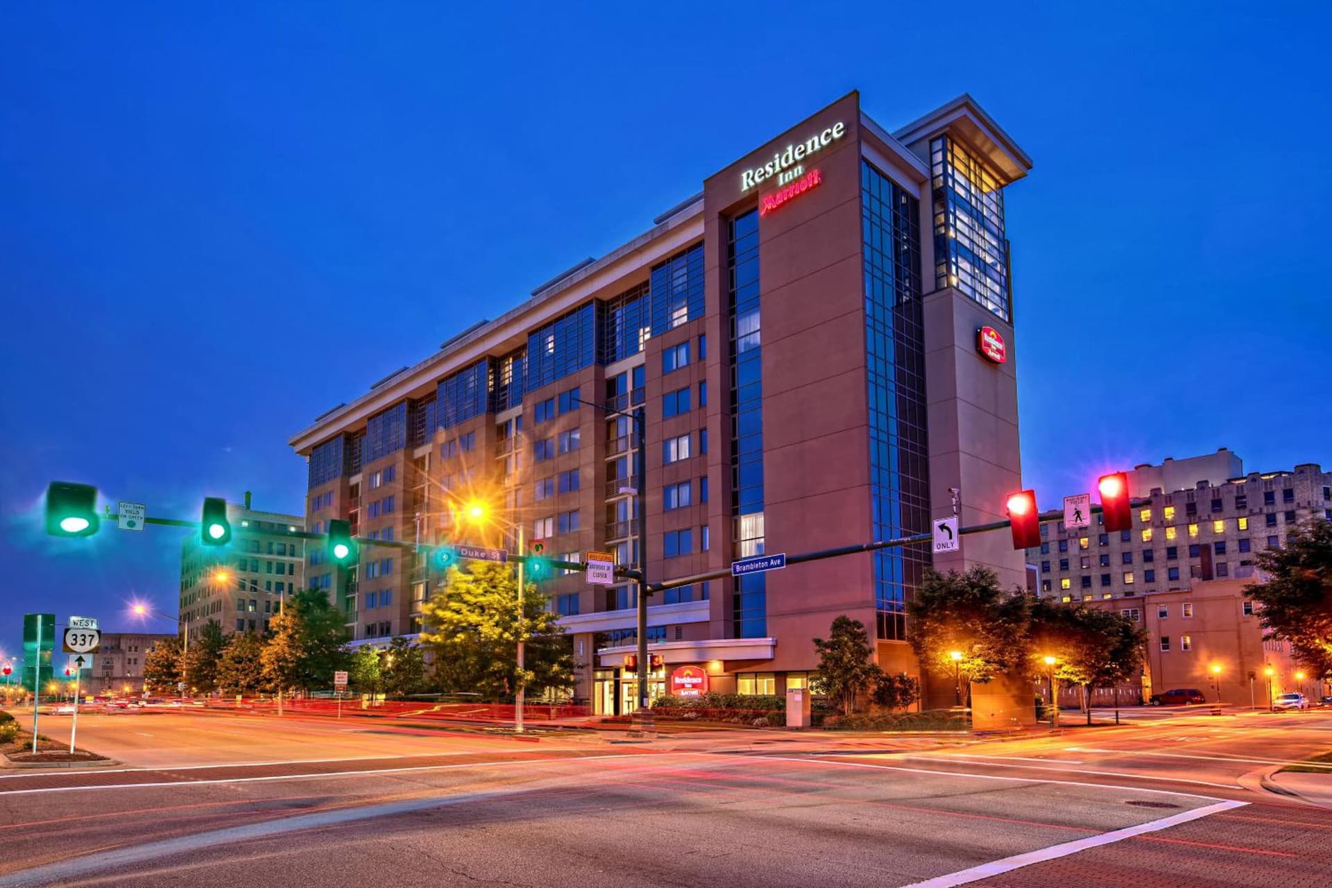 Residence Inn Norfolk Downtown featured exterior or lobby in Norfolk, VA — similar hotel