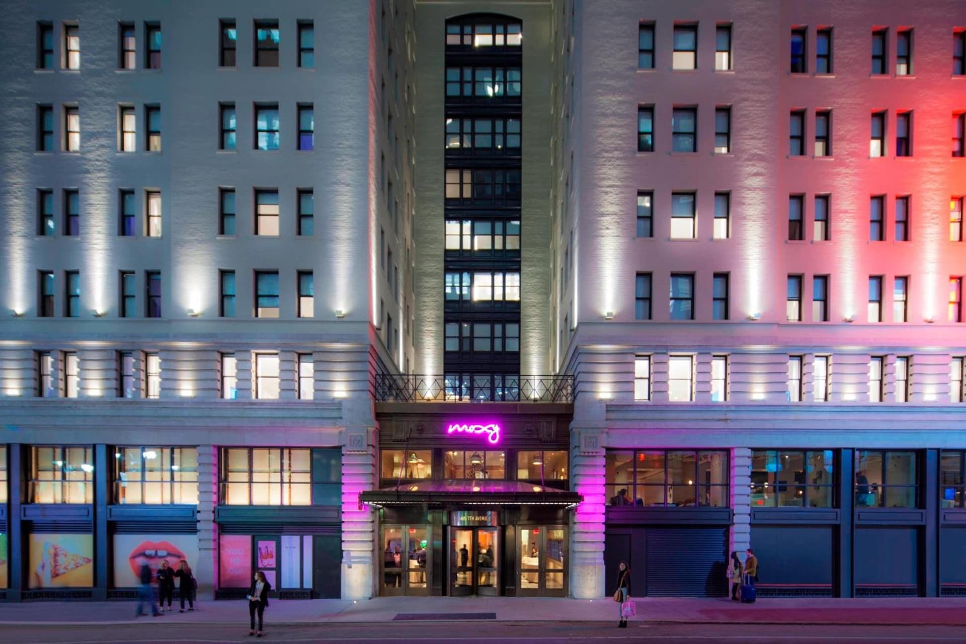 Moxy NYC Times Square interior in New York, NY — gallery photo 2