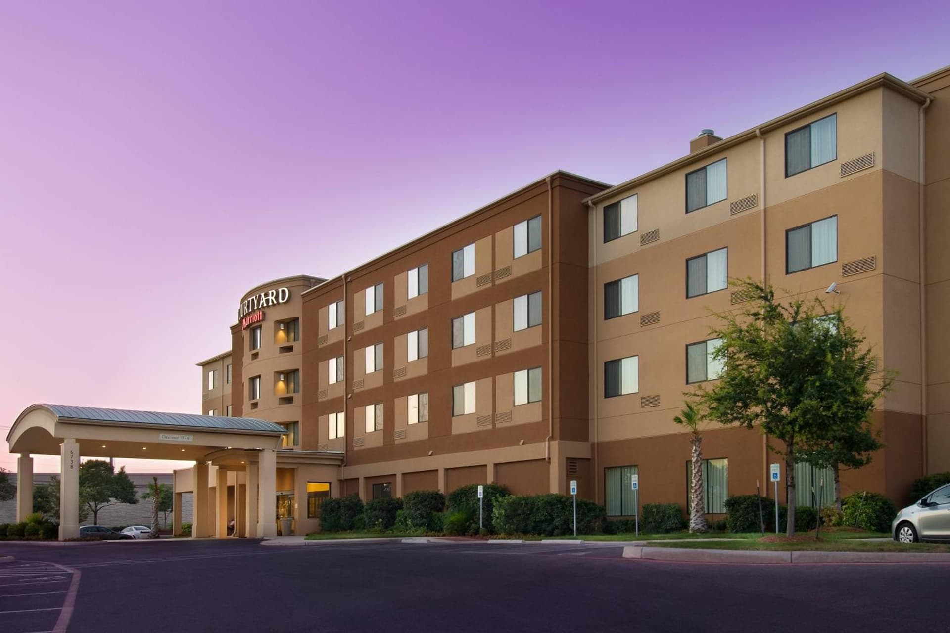 Courtyard by Marriott San Antonio Lackland featured exterior or lobby in San Antonio, TX — similar hotel
