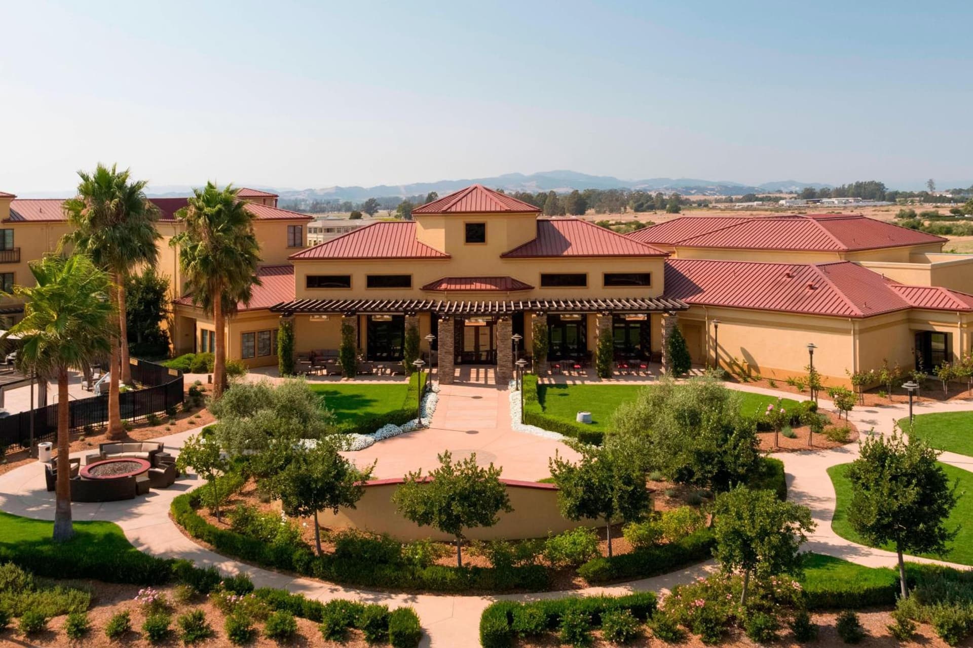 SpringHill Suites Napa Valley featured exterior or lobby in Napa, CA — similar hotel