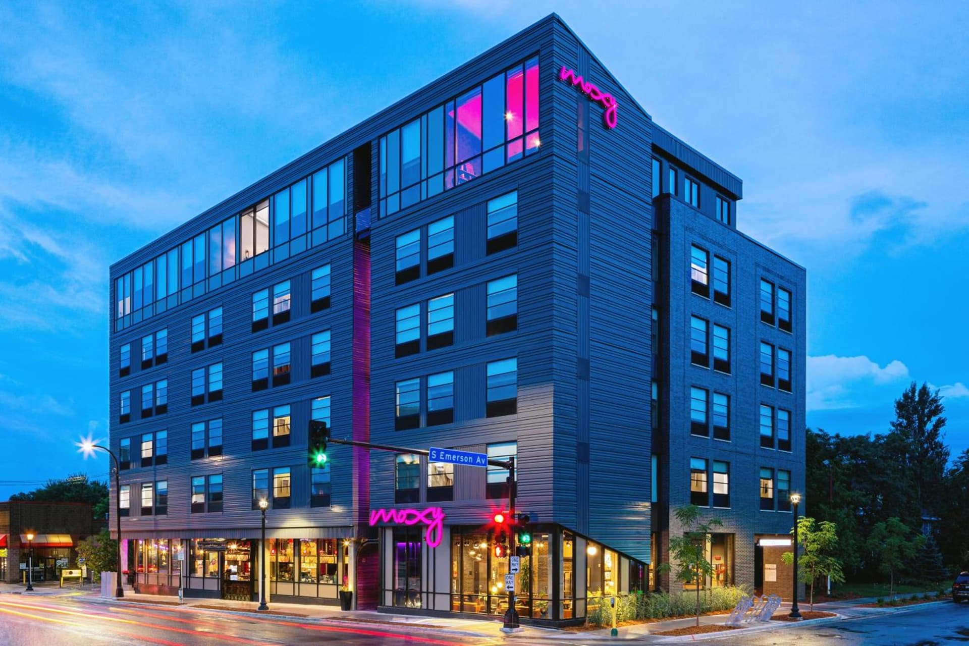 MOXY Minneapolis Uptown interior in Minneapolis, MN — gallery photo 2