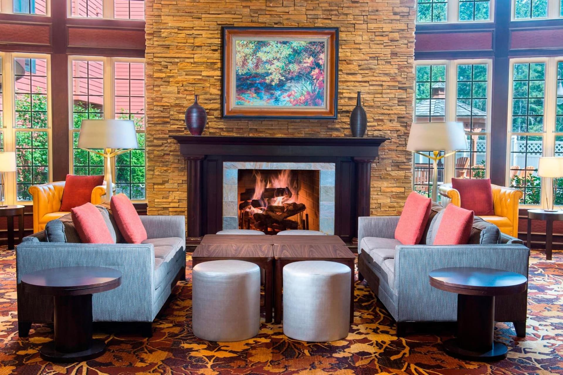 Courtyard Marriott Lake Placid interior in Lake Placid, NY — gallery photo 2